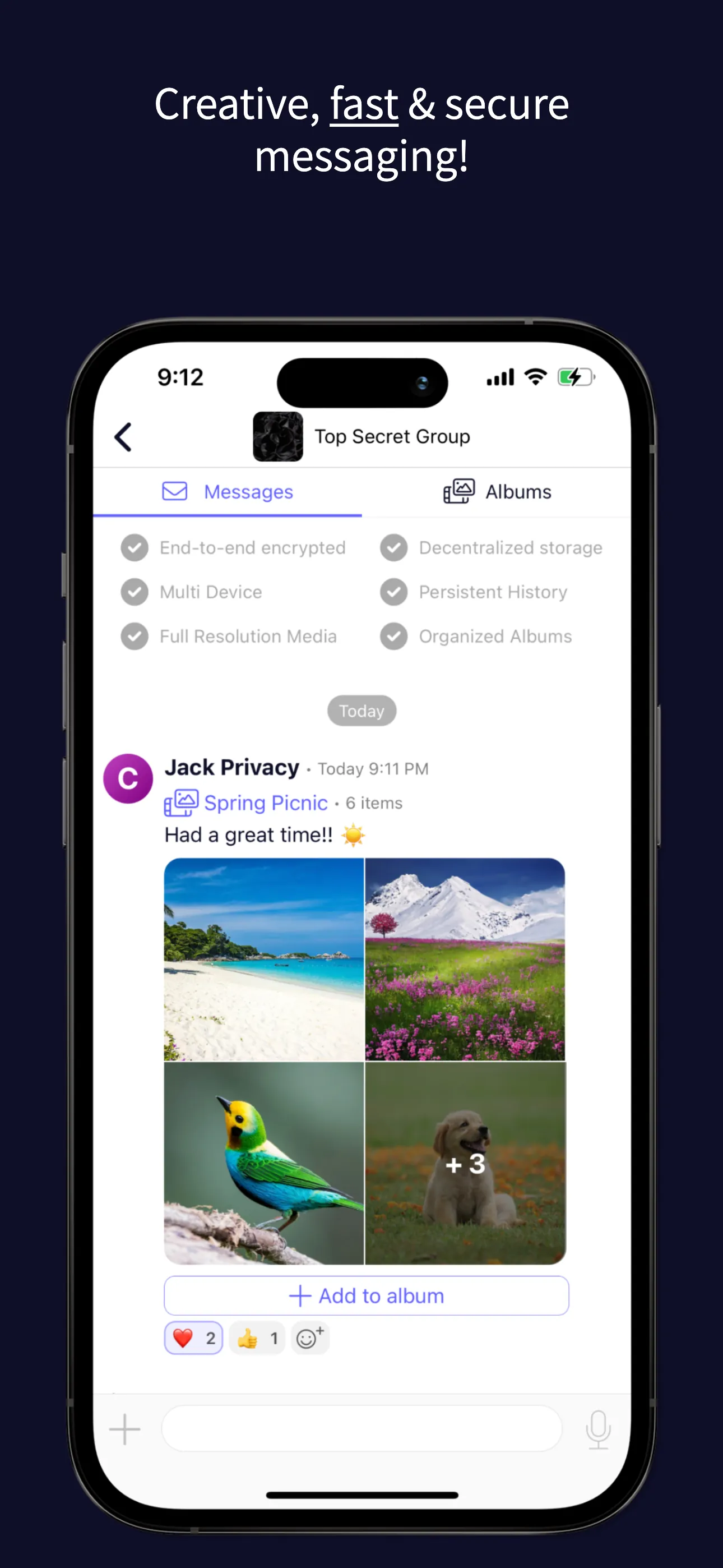Sticknet: Web3 Social Storage iphone screenshot 6