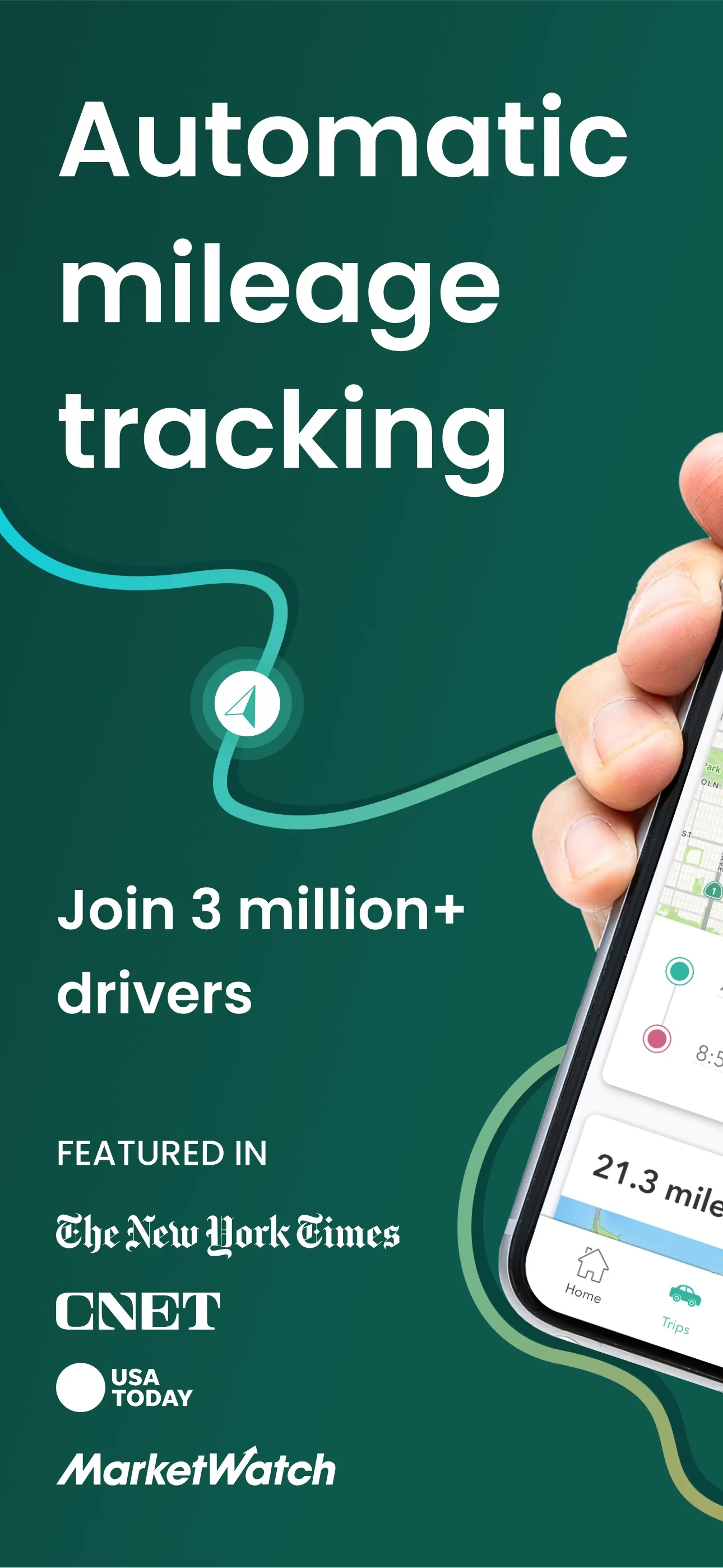 Mileage Tracker by Everlance iphone screenshot 2