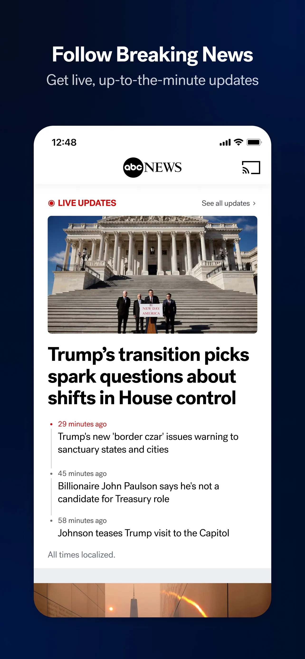 ABC News: Live Breaking News iphone screenshot 6