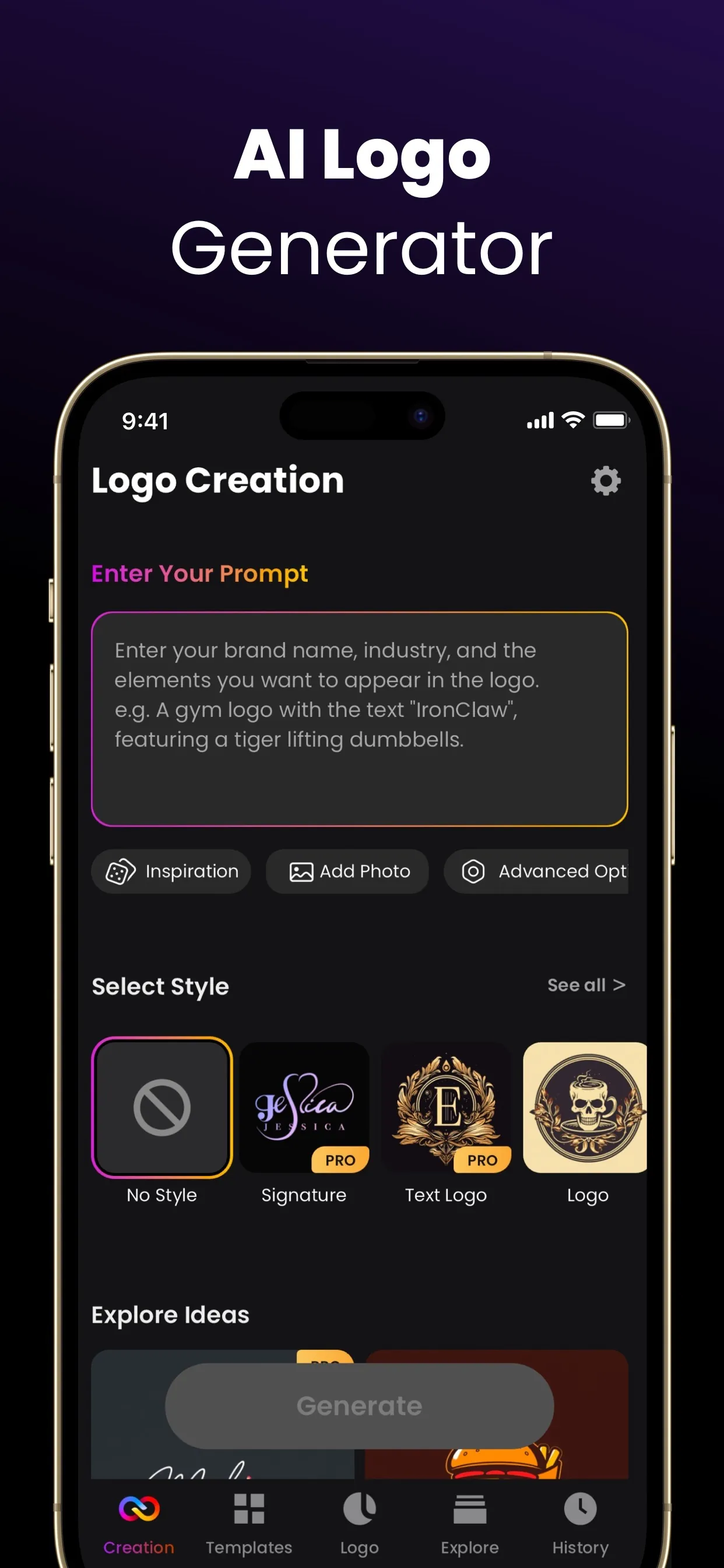 Arvin® - AI Logo Maker iphone screenshot 5
