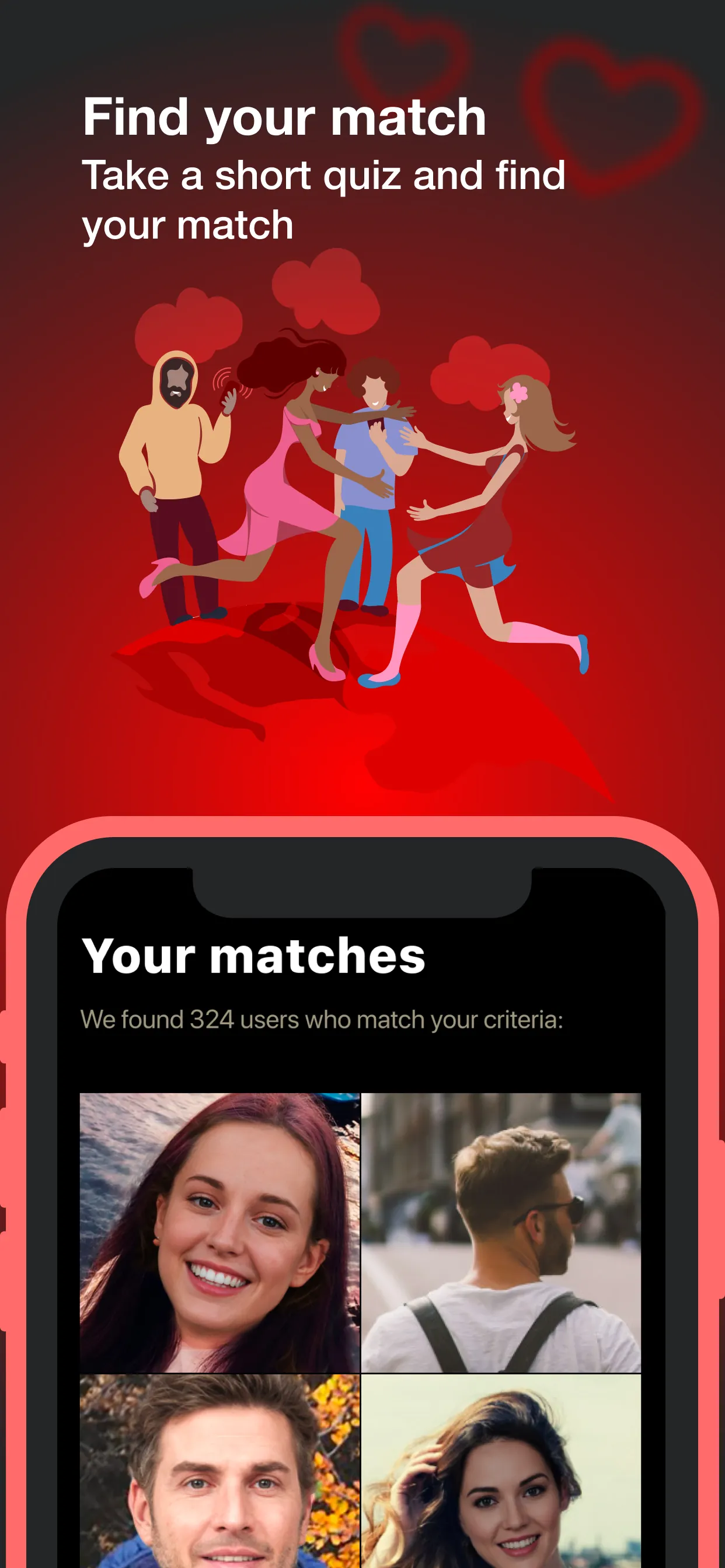 Match and Meet - Dating app iphone screenshot 1