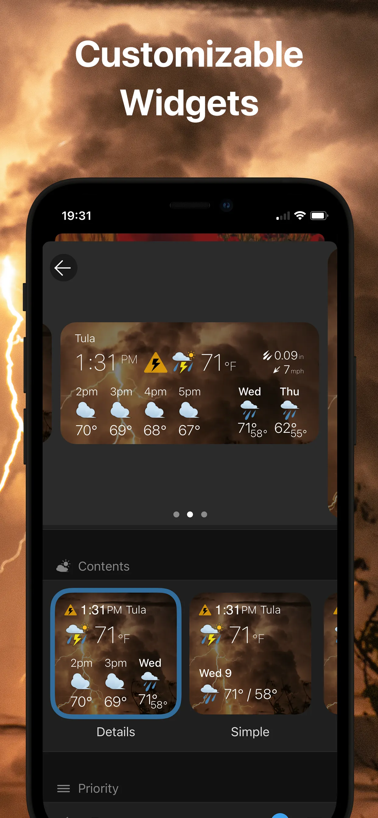 Weather & Widget - Weawow iphone screenshot 9