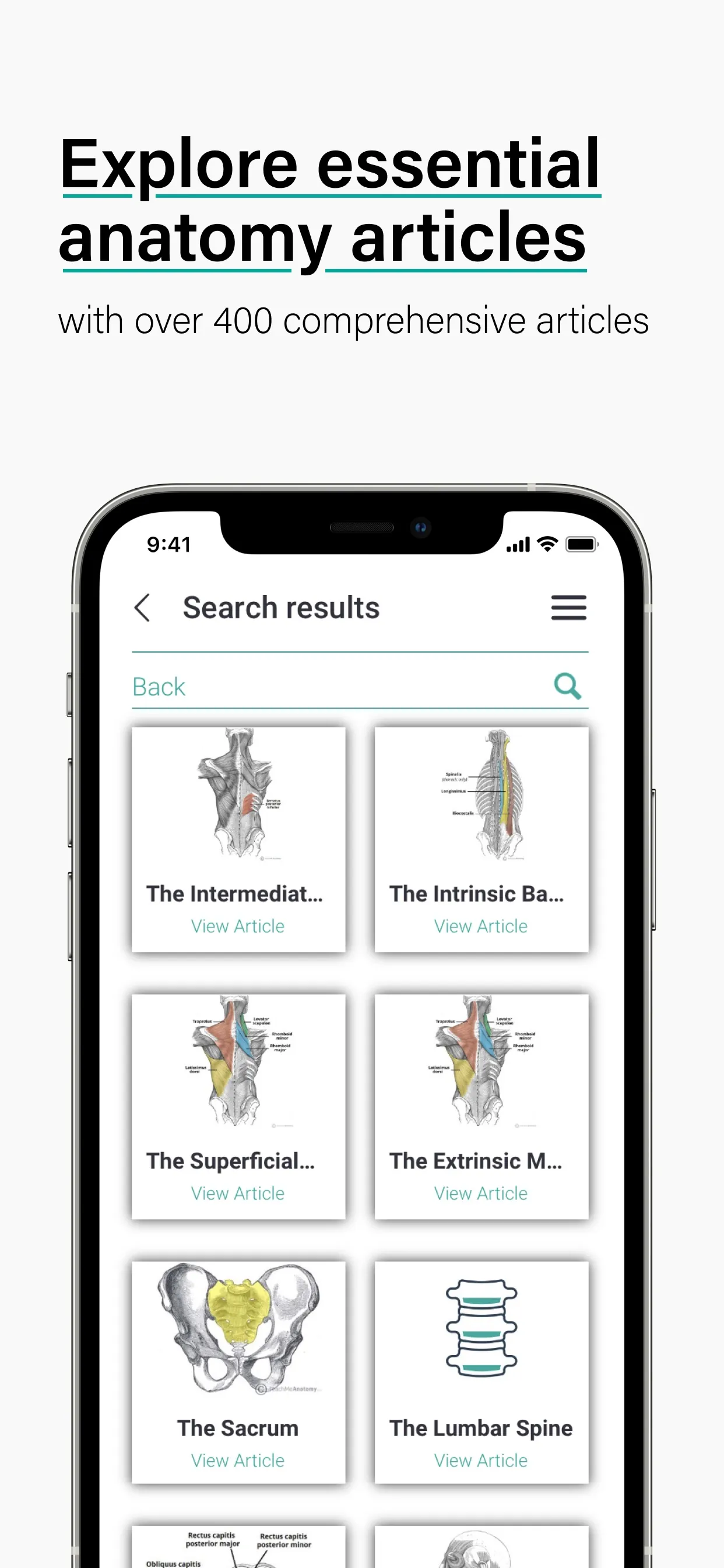 TeachMe Anatomy: 3D Human Body iphone screenshot 6