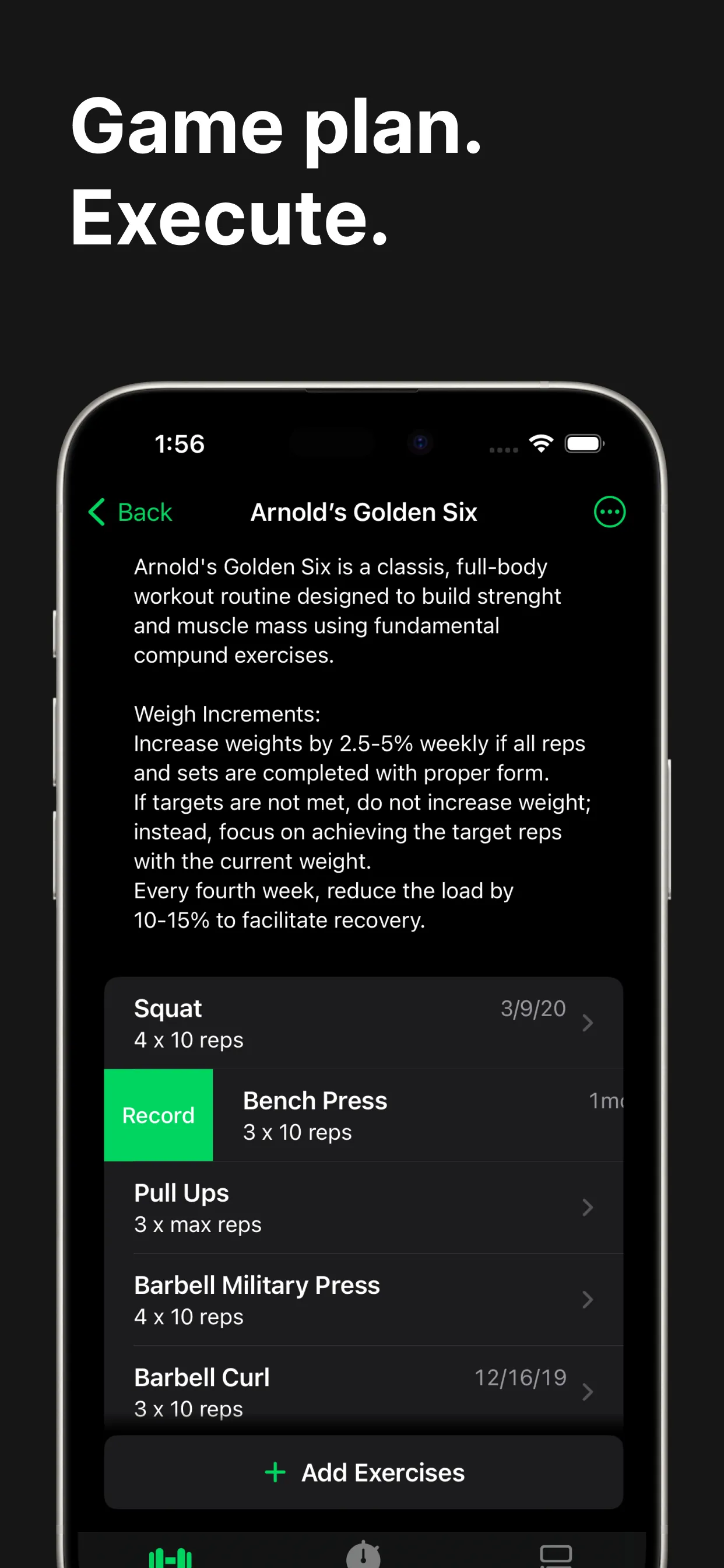 Setgraph: Strength Workout Log iphone screenshot 5
