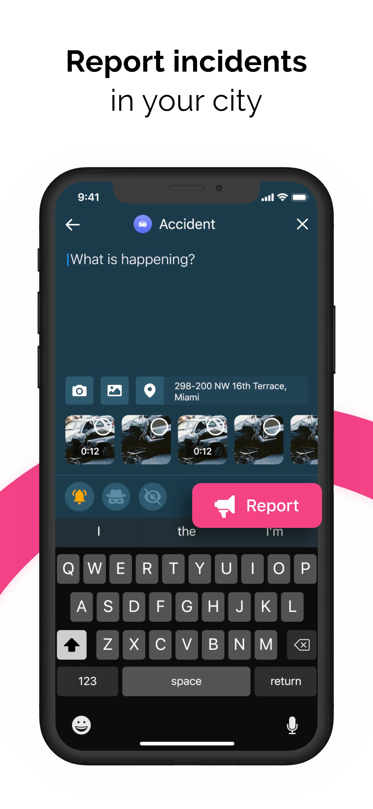 SOSAFE - City Social Network iphone screenshot 3