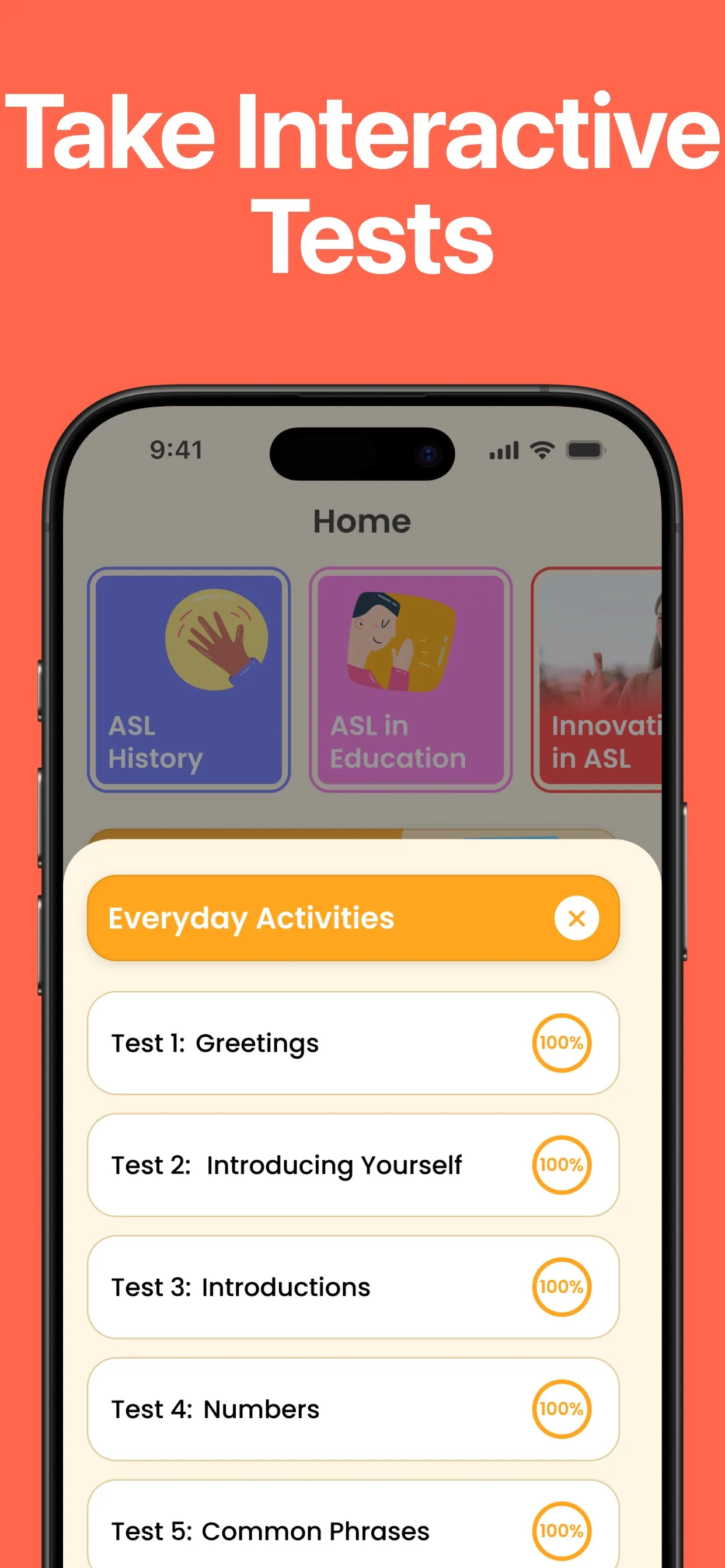 ASL Sign Language Learningㅤ iphone screenshot 7