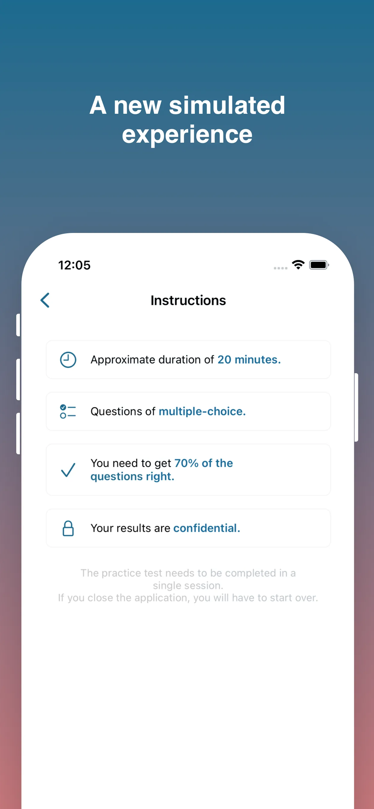 BAR Prep Exam iphone screenshot 3