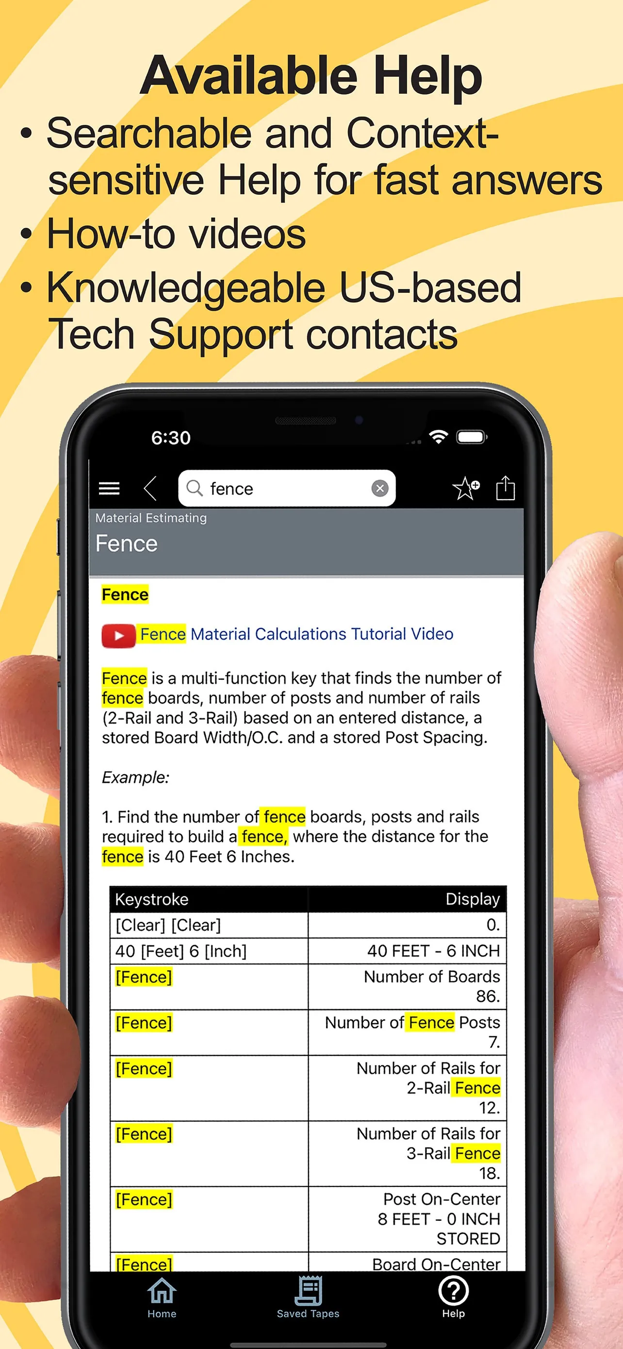 Material Estimator Calculator iphone screenshot 9