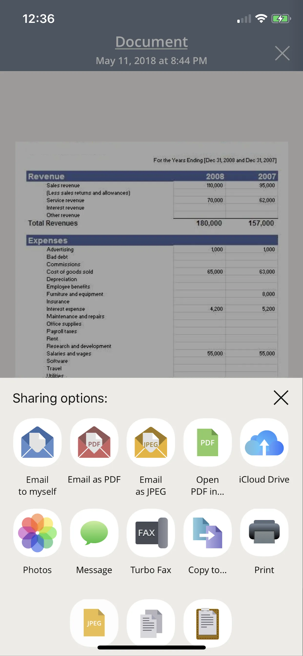 TurboScan™ Pro: PDF scanner iphone screenshot 4
