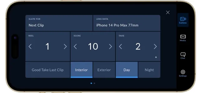Blackmagic Camera iphone screenshot 4
