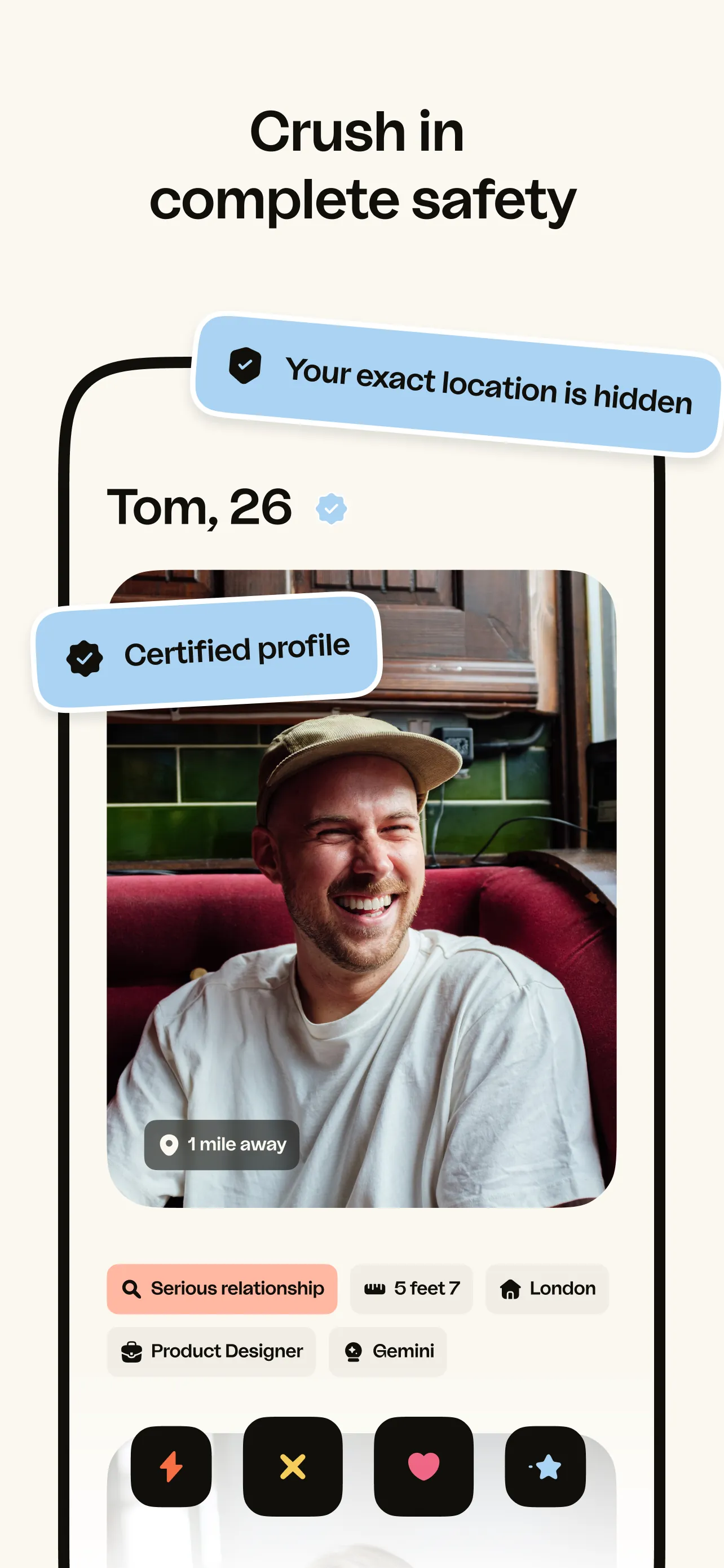 happn: Dating, Chat & Meet iphone screenshot 4