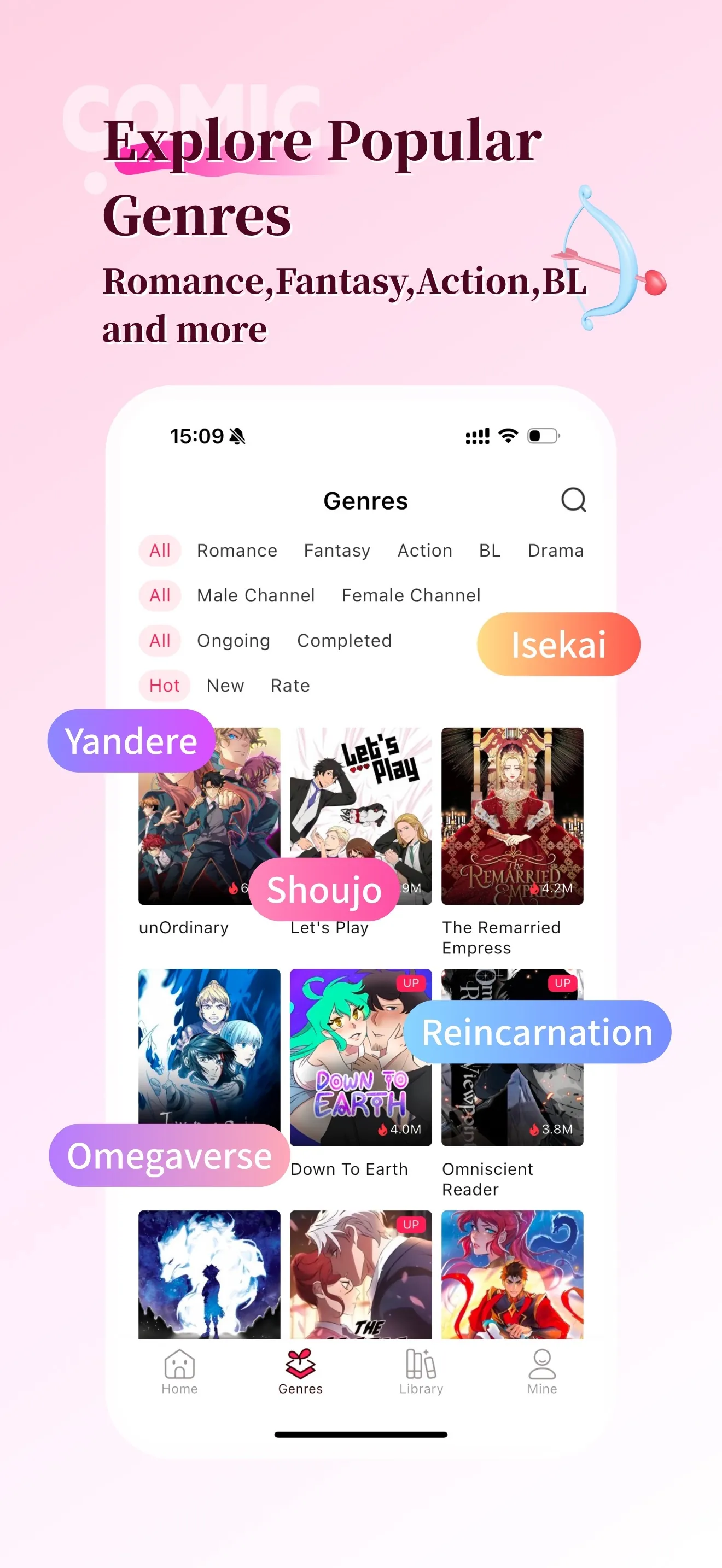 QToon - Webtoon & Manga iphone screenshot 3