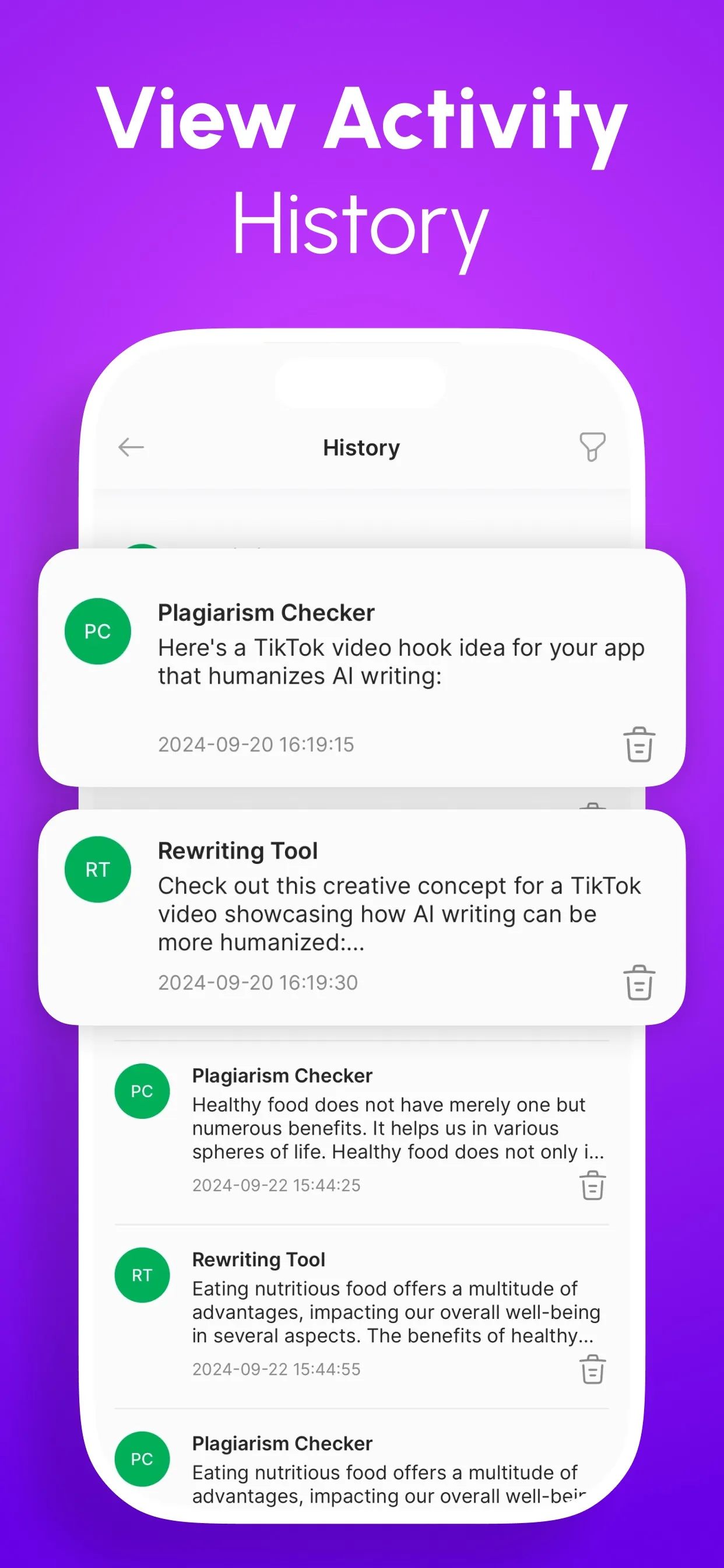 Plagiarism Checker & AI Detect iphone screenshot 5