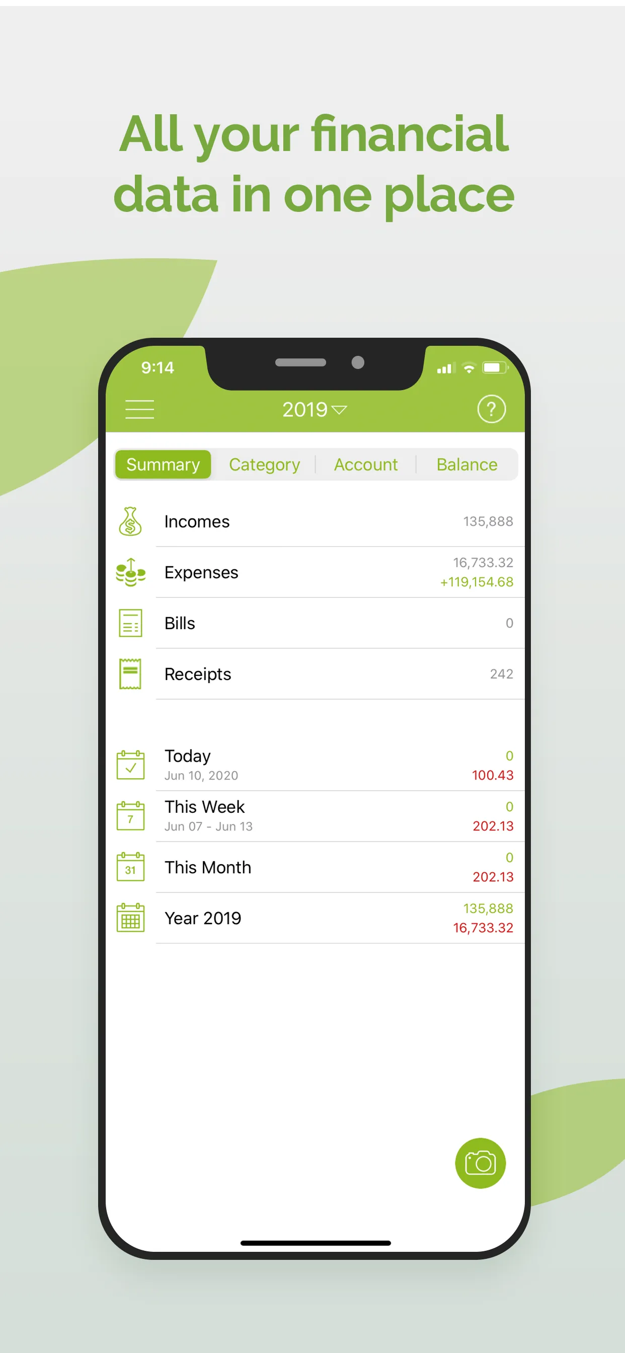 Foreceipt Receipt Tracker App iphone screenshot 5