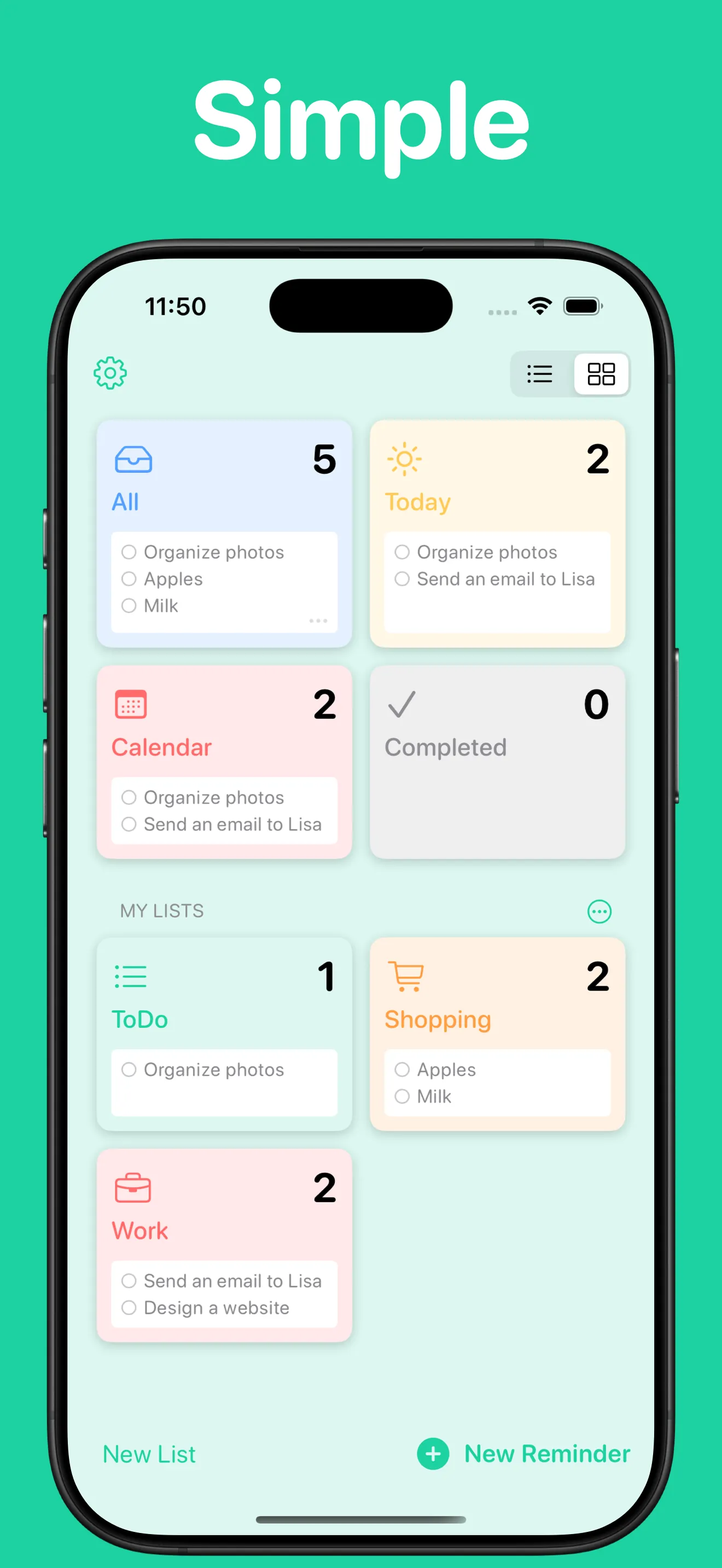 To Do List - Reminders & Tasks iphone screenshot 1