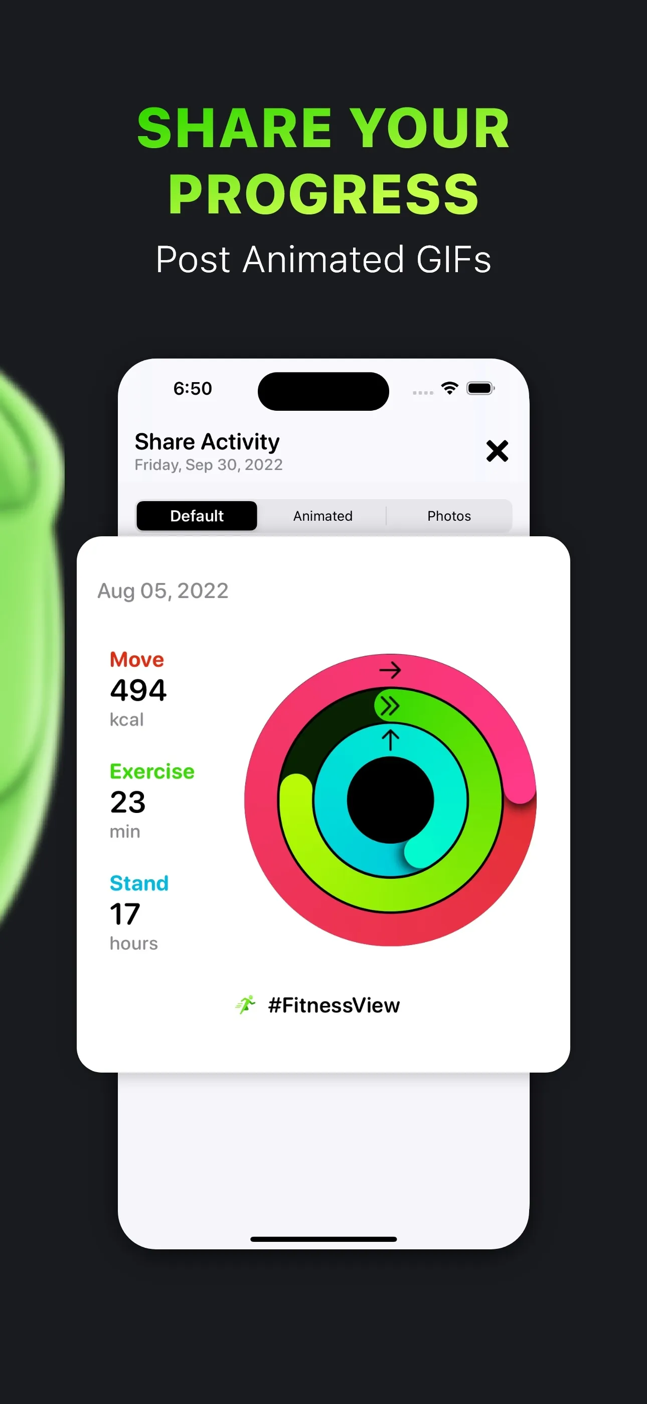 Activity Tracker・FitnessView iphone screenshot 8