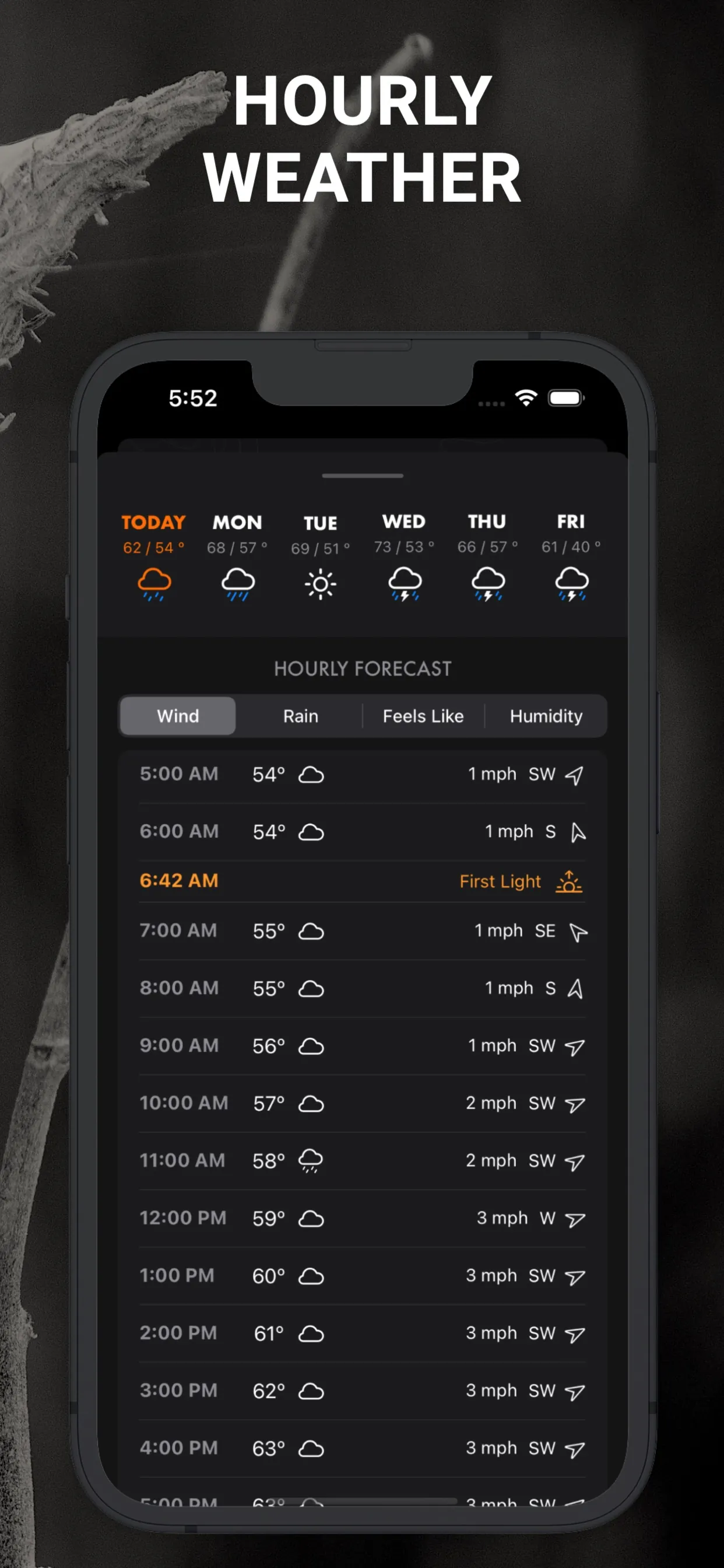 Milkweed: Hunting Weather iphone screenshot 4