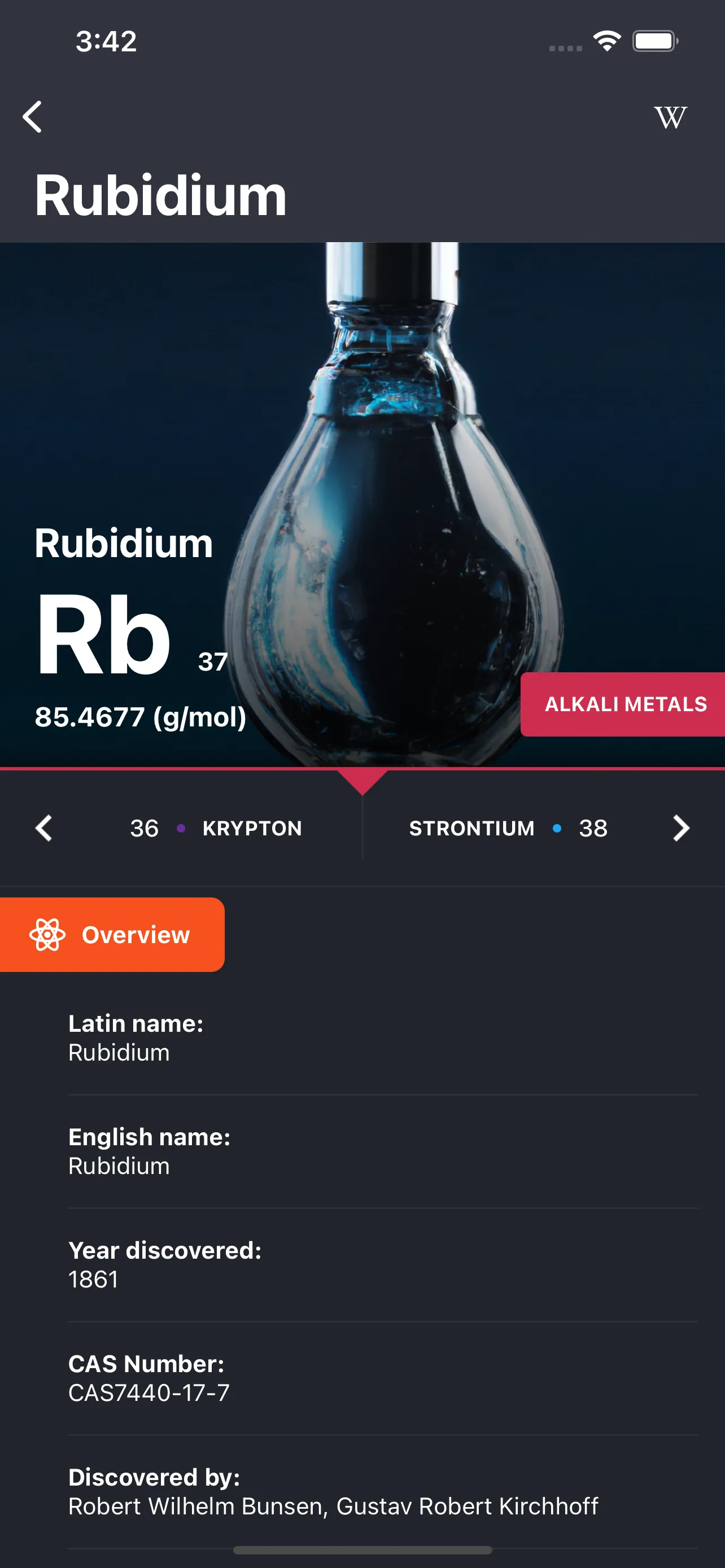 Periodic Table: Chemistry 2025 iphone screenshot 2