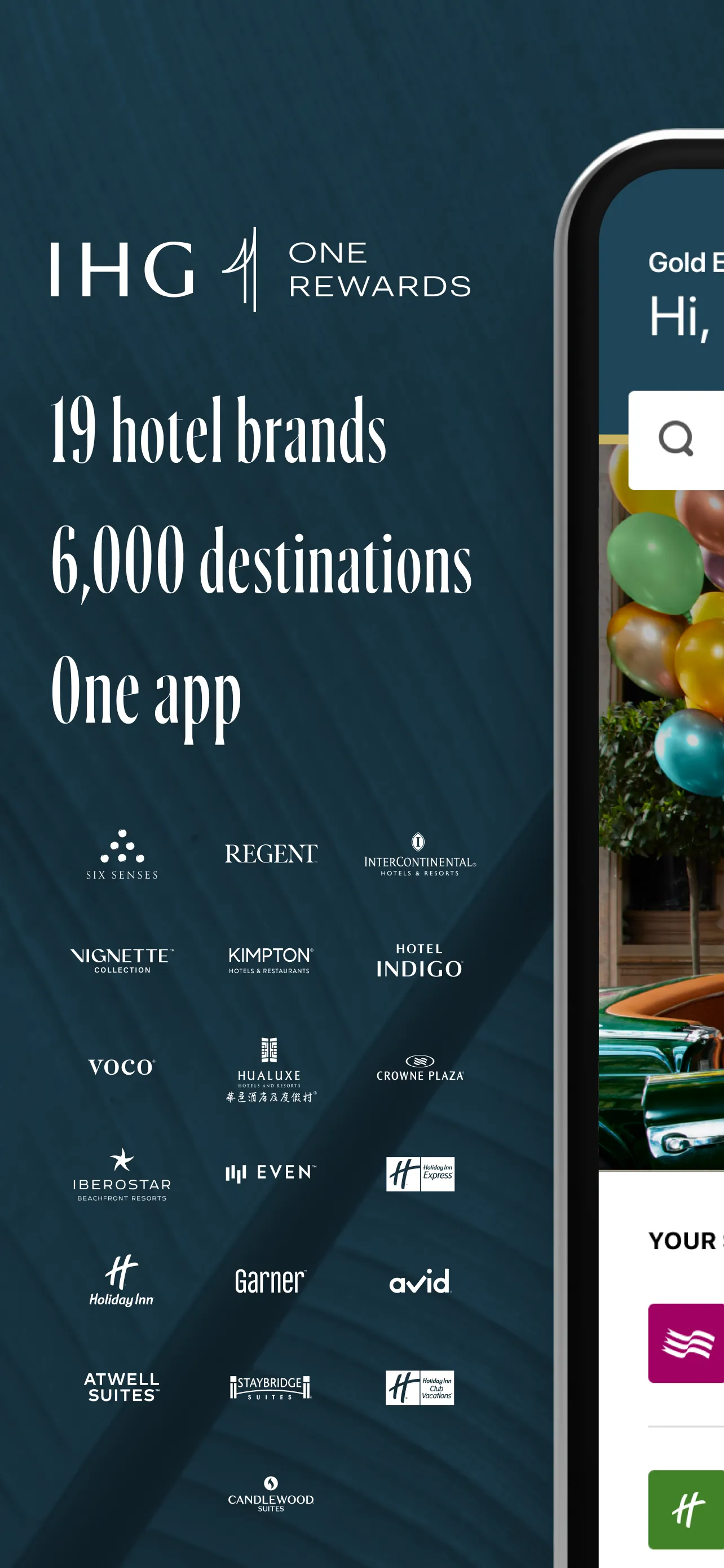 IHG Hotels & Rewards iphone screenshot 1