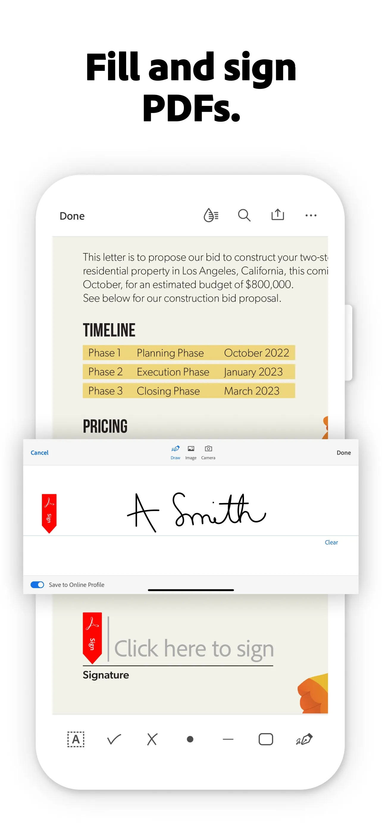 Adobe Acrobat Reader: Edit PDF iphone screenshot 4