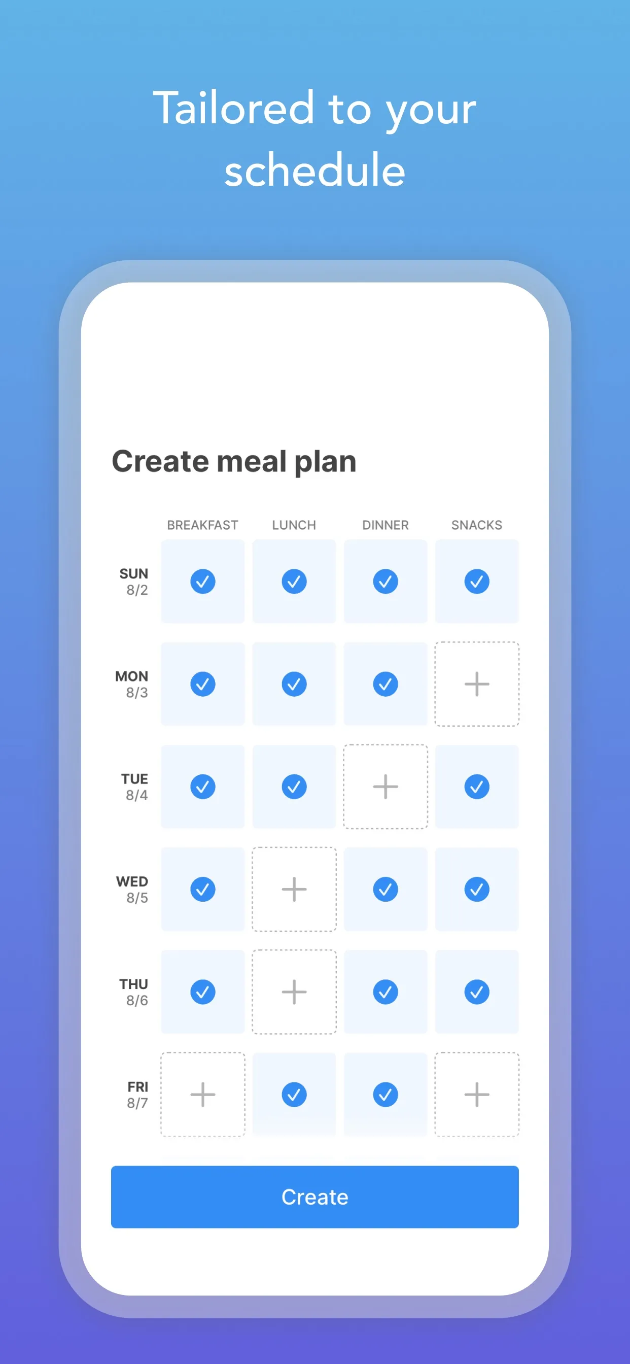 Intent - Meal Planner iphone screenshot 5