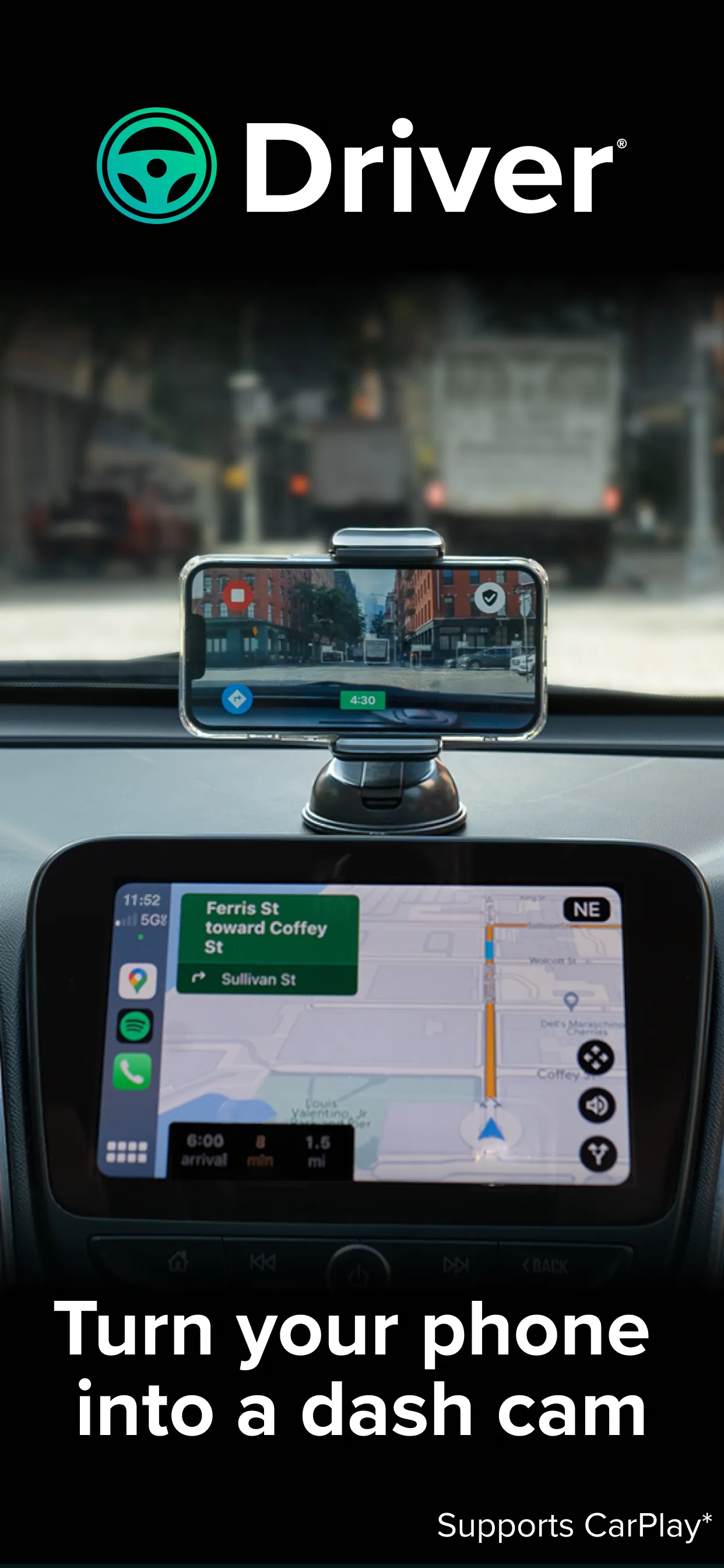 Driver: Driving & Dash Cam App iphone screenshot 1