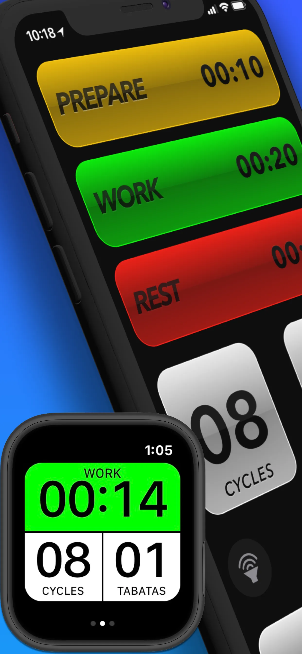 Tabata Pro HIIT Interval Timer iphone screenshot 1