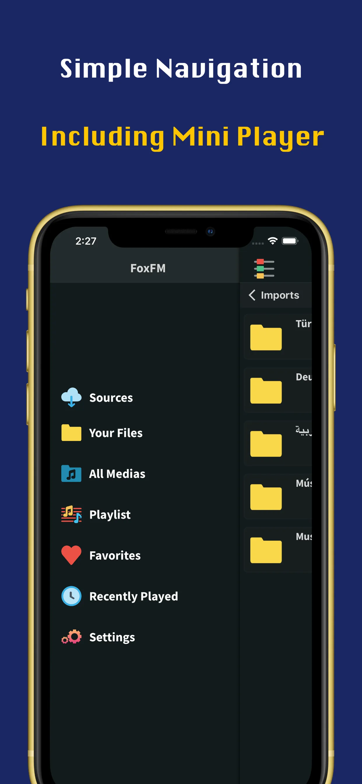 FoxFM - Offline Video Player iphone screenshot 1