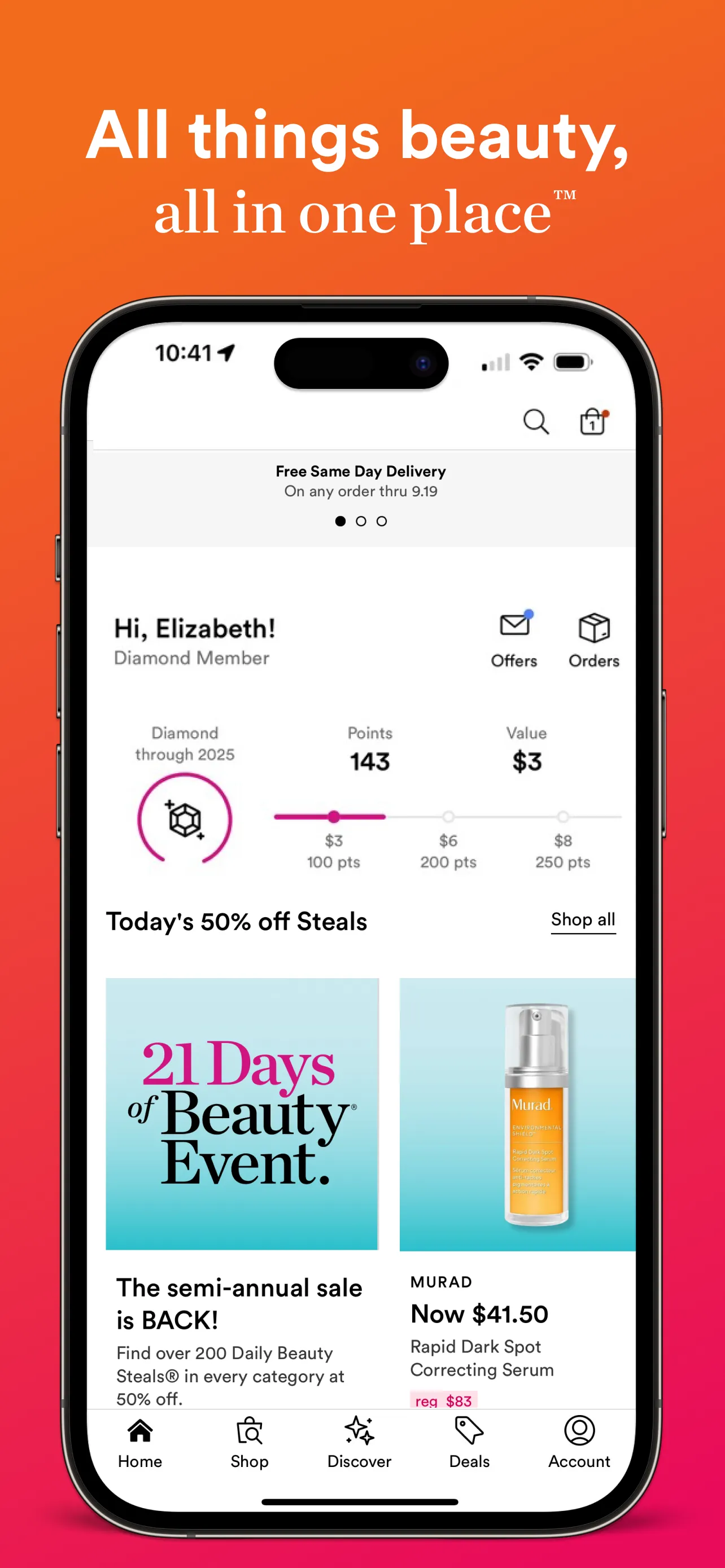 Ulta Beauty: Makeup & Skincare iphone screenshot 1