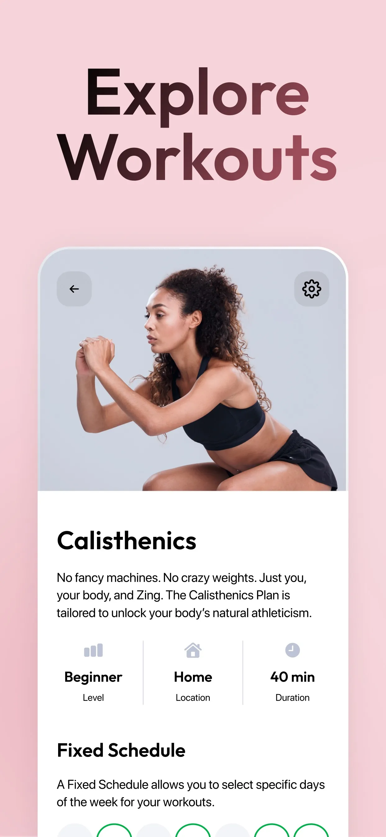 Zing AI: Home & Gym Workouts iphone screenshot 6