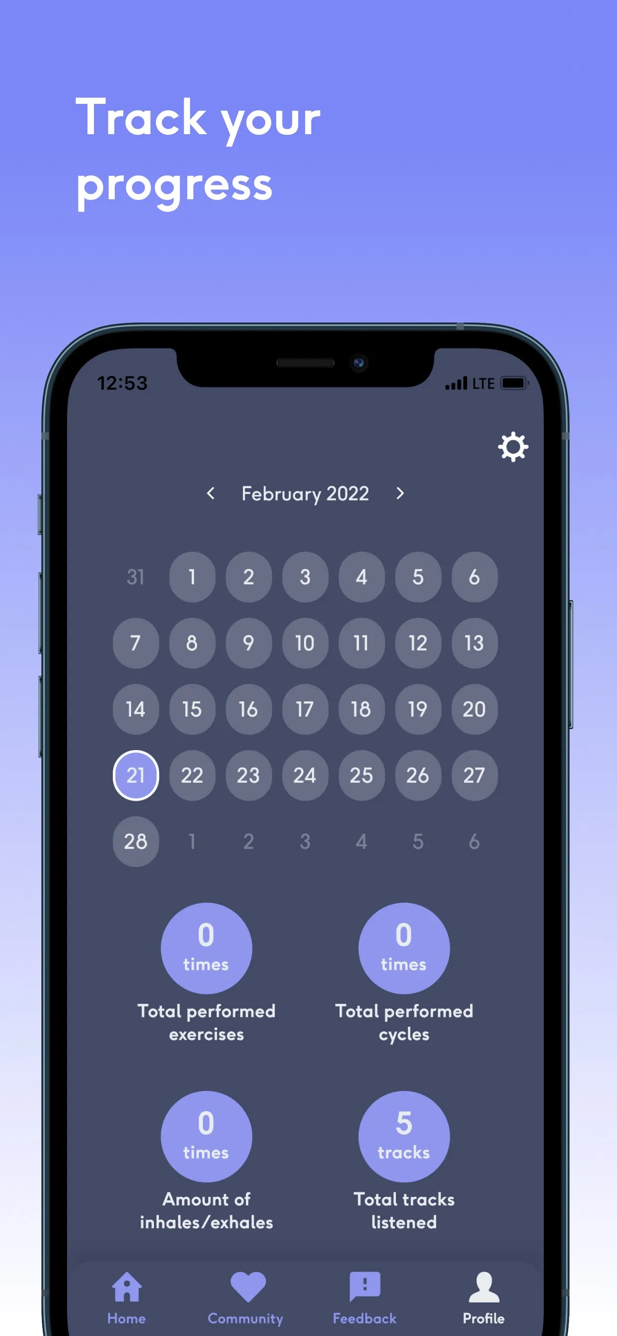Guided Breathing iphone screenshot 5