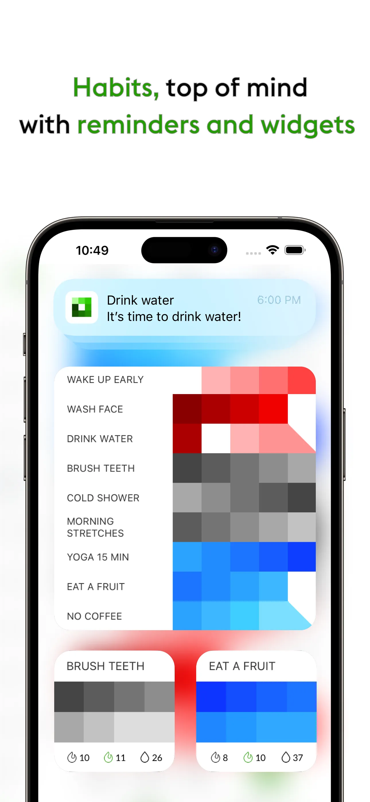 everyday - Habit Tracker iphone screenshot 2