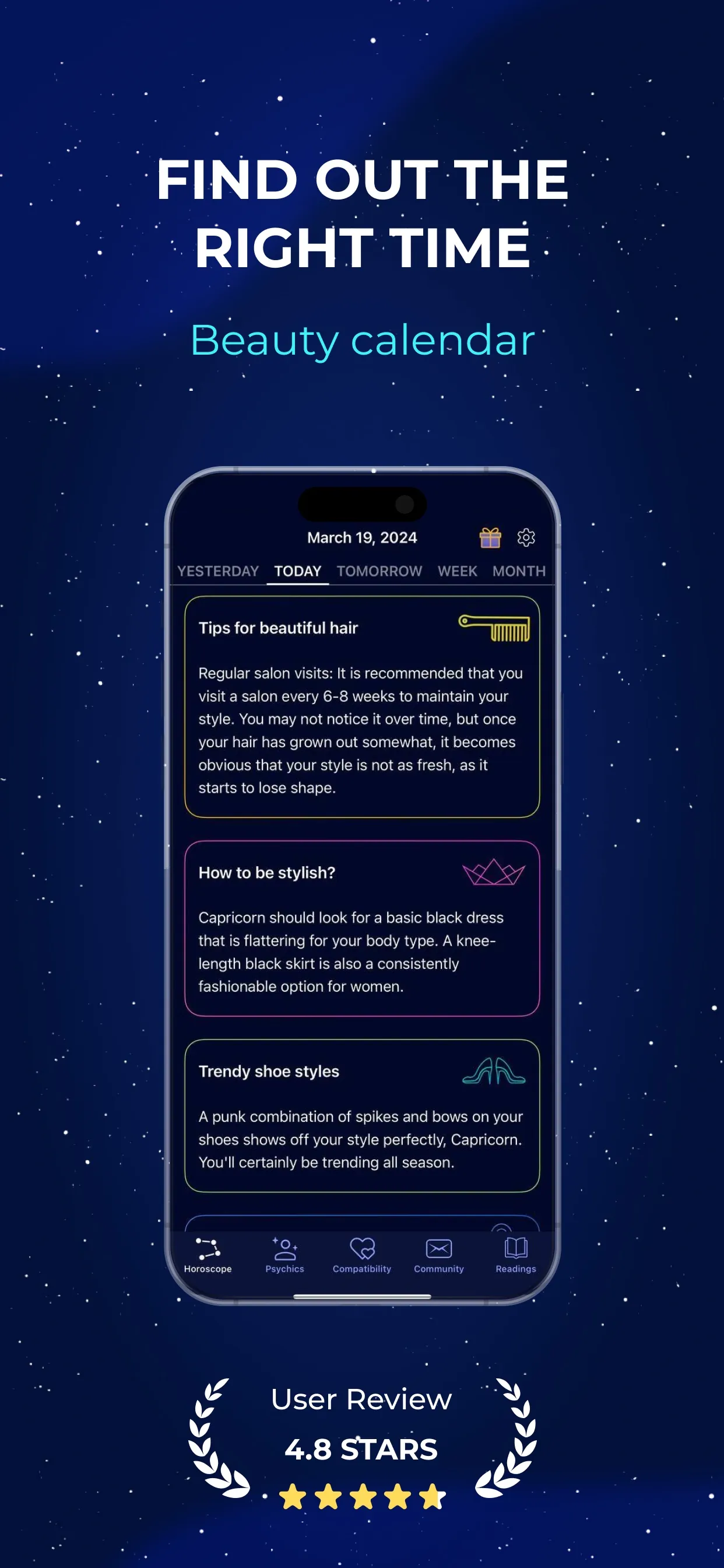 Nebula: Horoscope & Astrology iphone screenshot 7