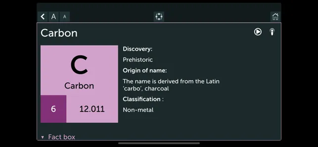 Periodic Table iphone screenshot 2