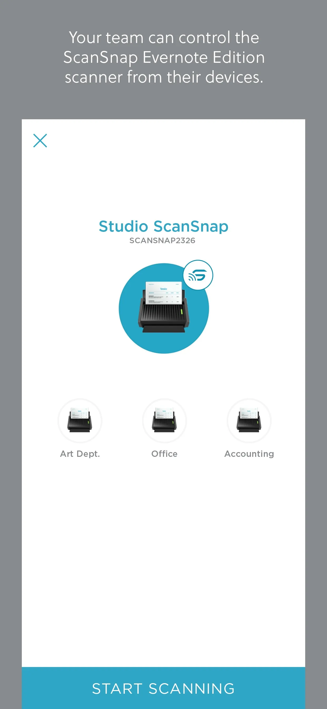 Evernote Scannable iphone screenshot 3