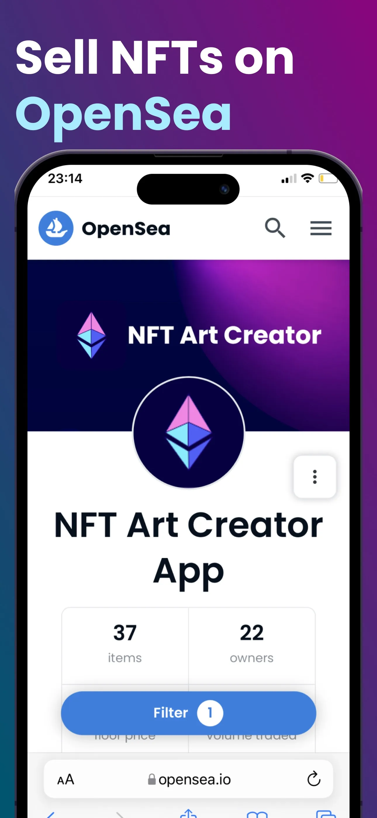 NFT Art Creator · iphone screenshot 3
