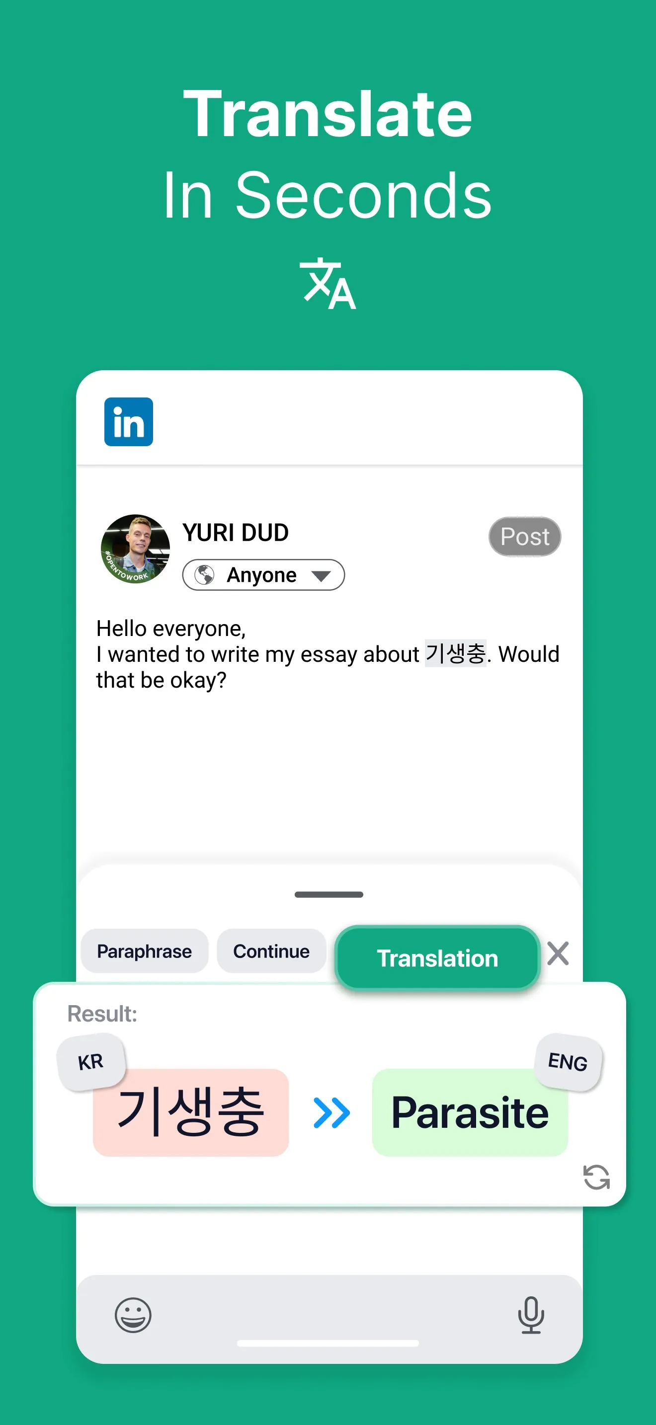 TypeAI: AI Keyboard & Writer iphone screenshot 5