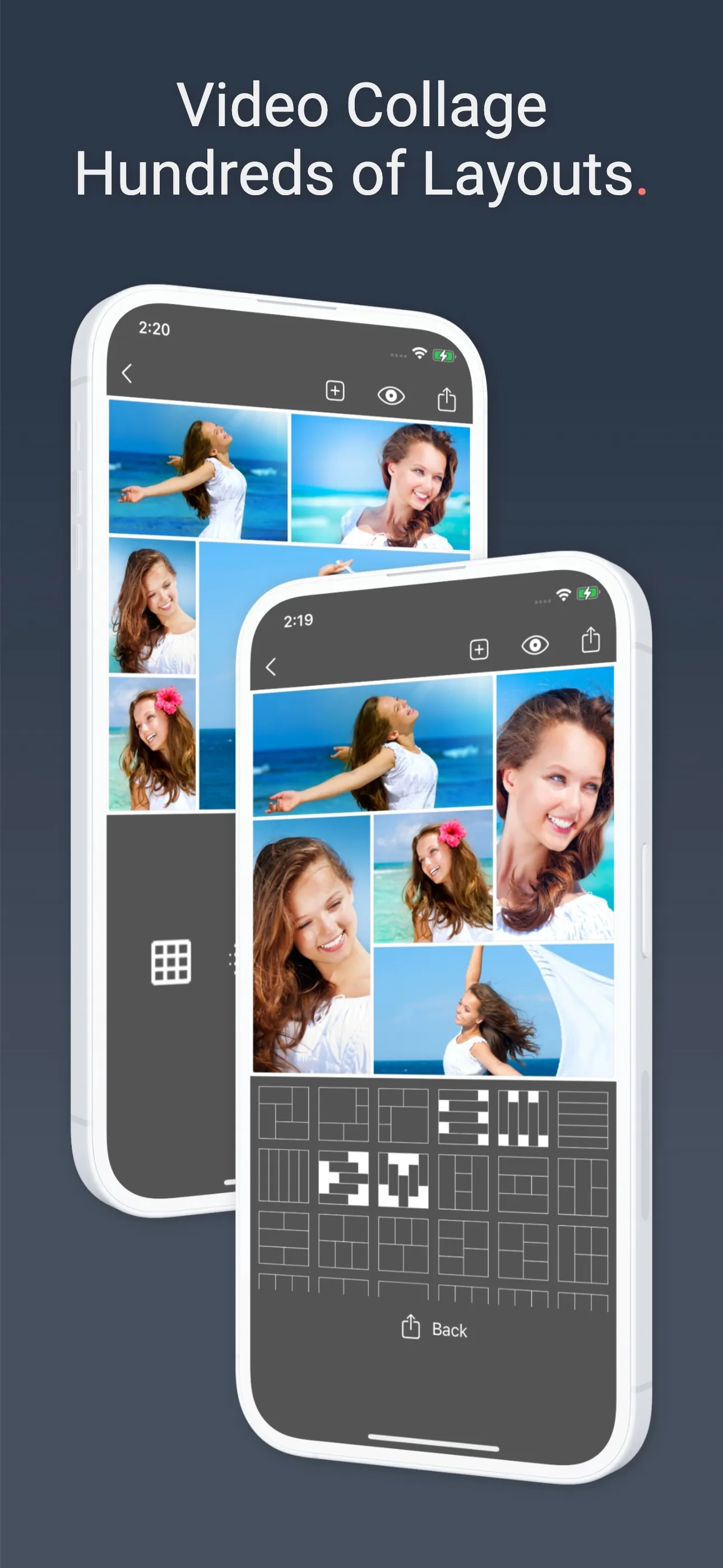 Video Collage : Mix Videos iphone screenshot 1