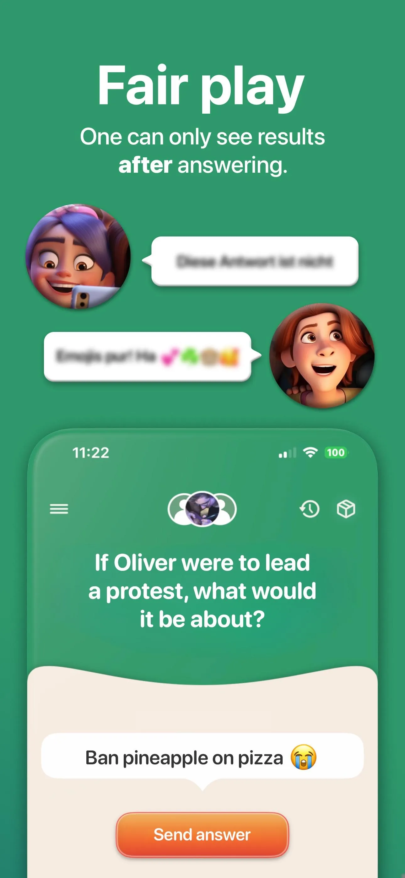 askUs: Whos most likely to iphone screenshot 3