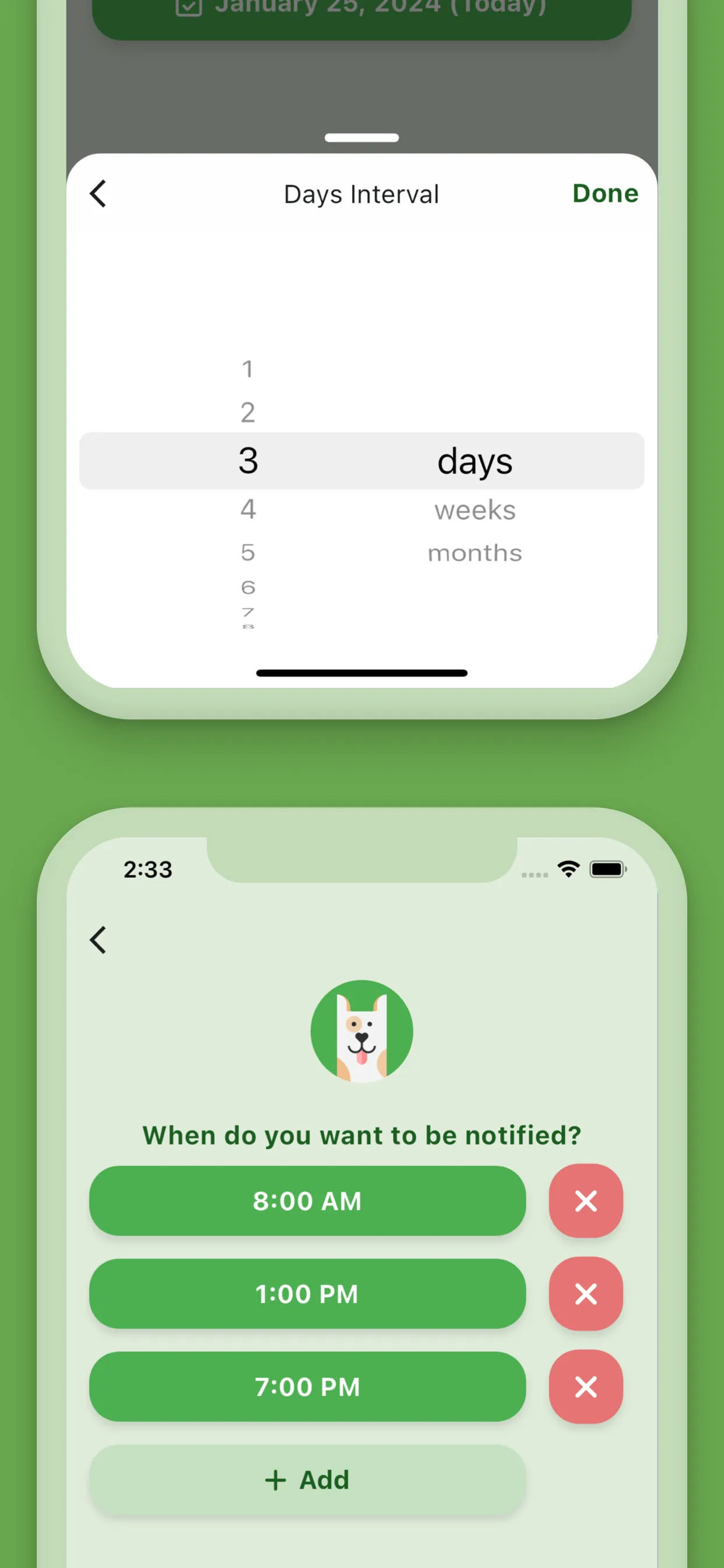 Max - Pill reminder iphone screenshot 2