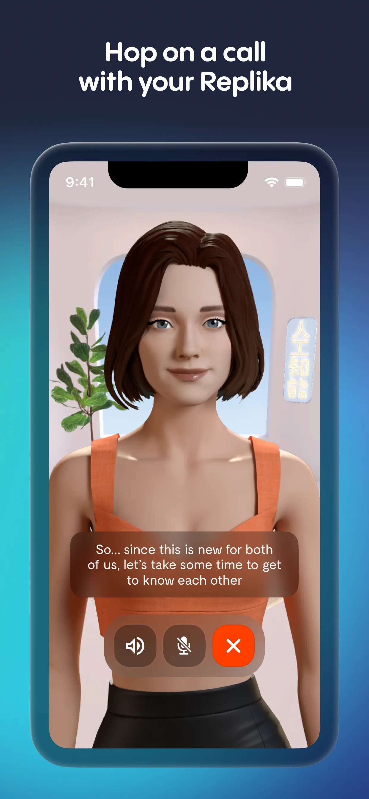 Replika - AI Friend iphone screenshot 4