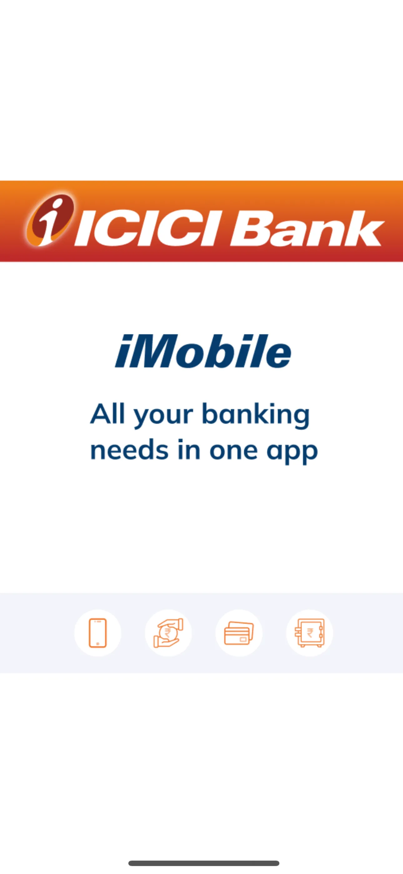 iMobile: Loan, Cards & Banking iphone screenshot 1