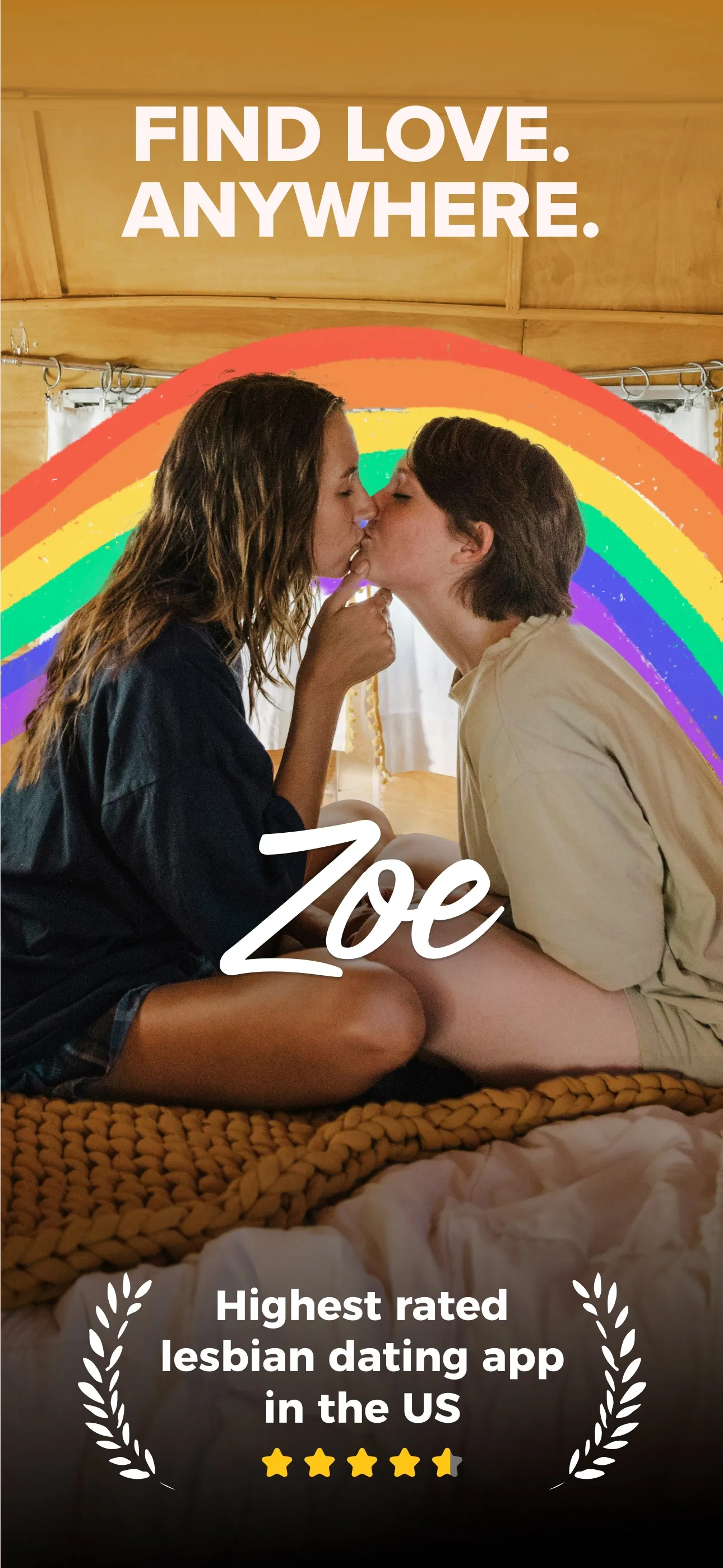 Zoe: Lesbian Dating & Chat iphone screenshot 1