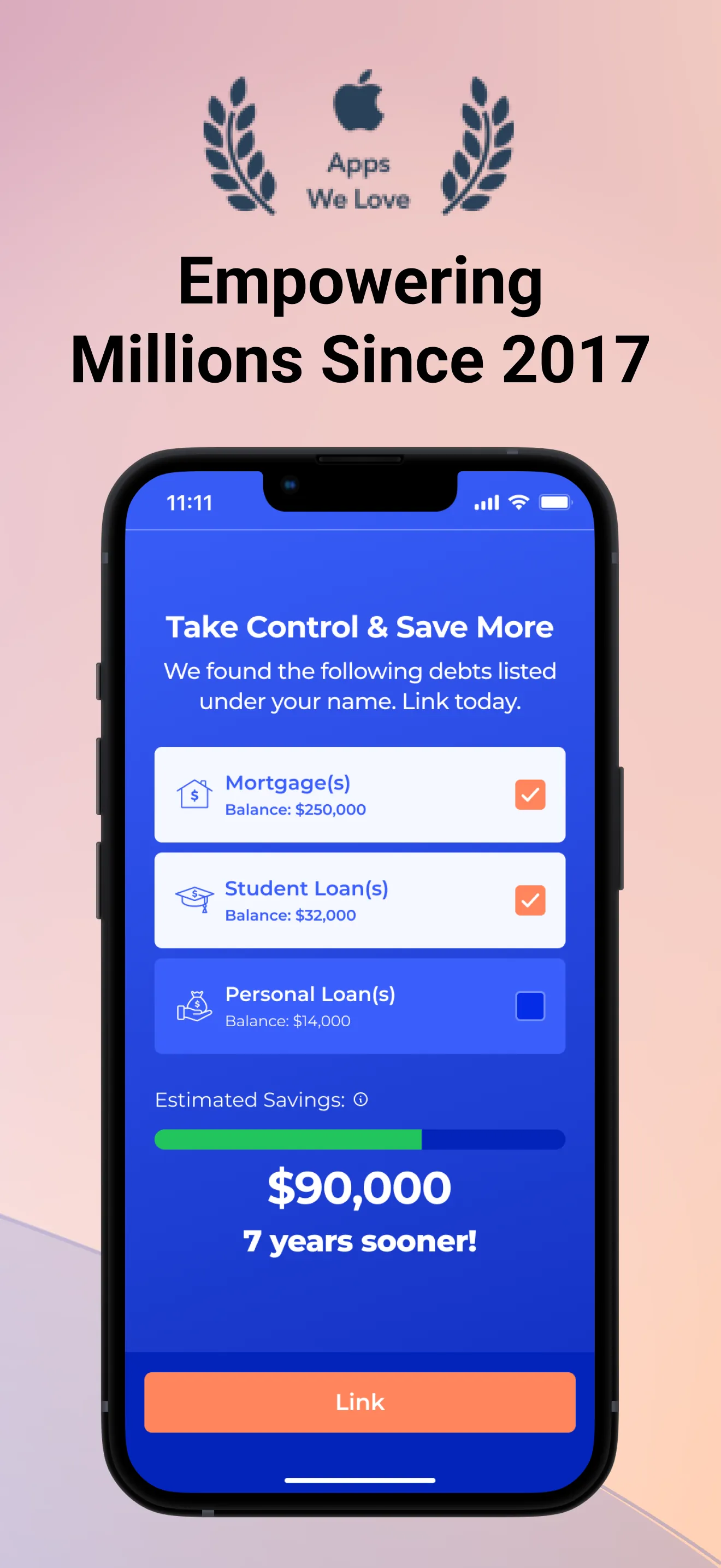 Changed: Automate Debt Payoff iphone screenshot 3