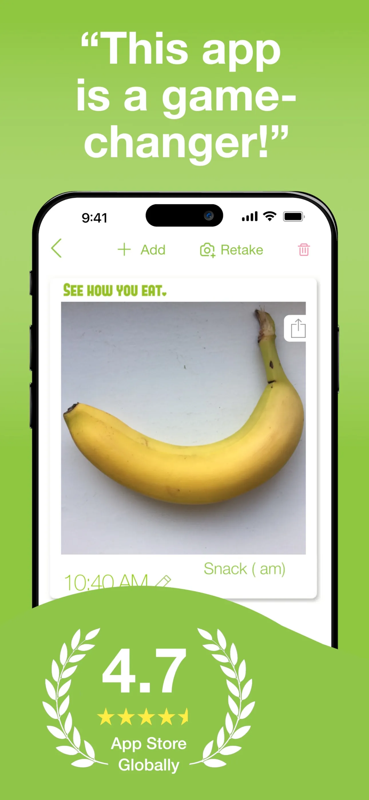 Food Diary See How You Eat Log iphone screenshot 2