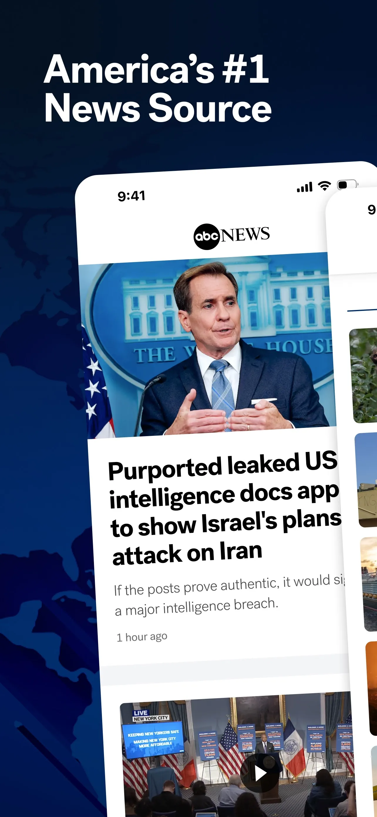 ABC News: Live Breaking News iphone screenshot 1