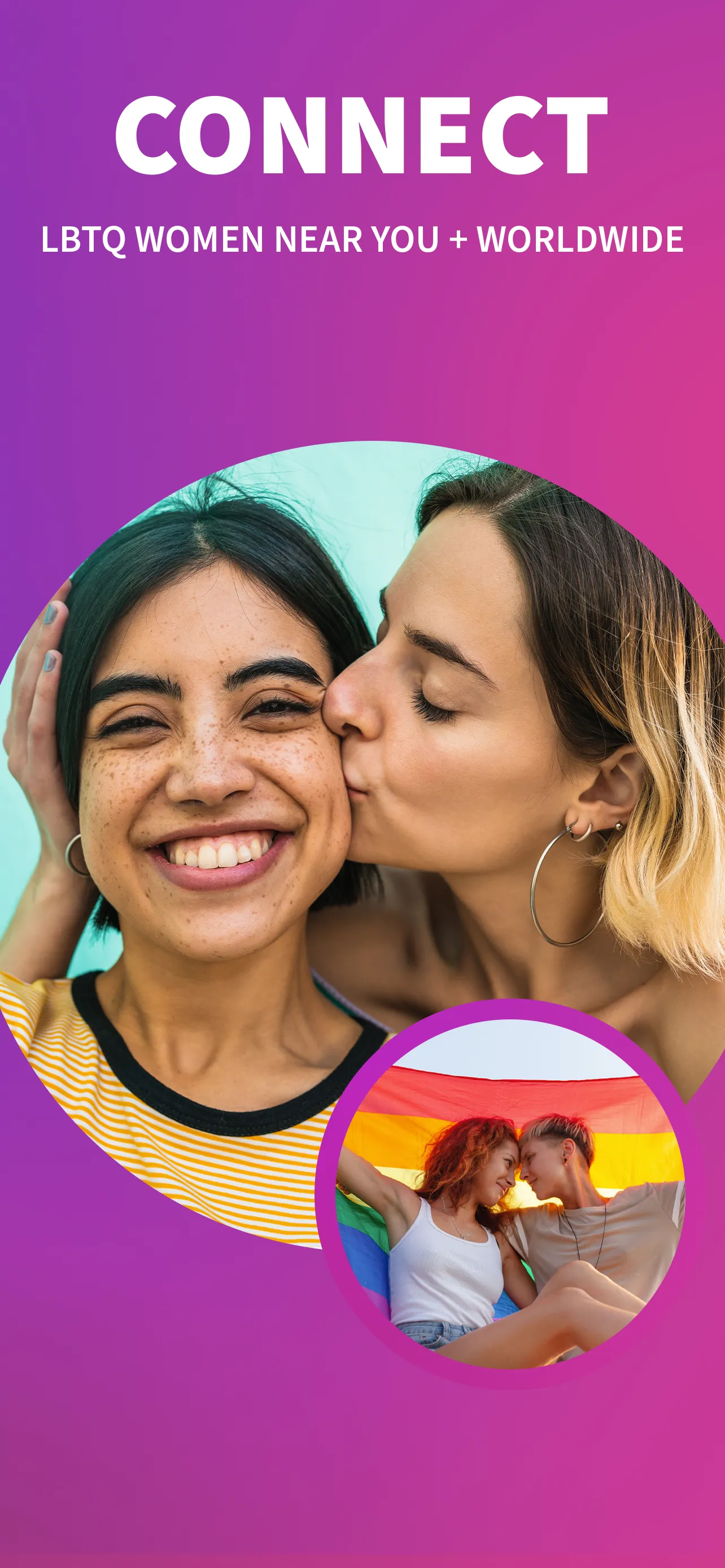 Wapa: Lesbian Dating & Chat iphone screenshot 1