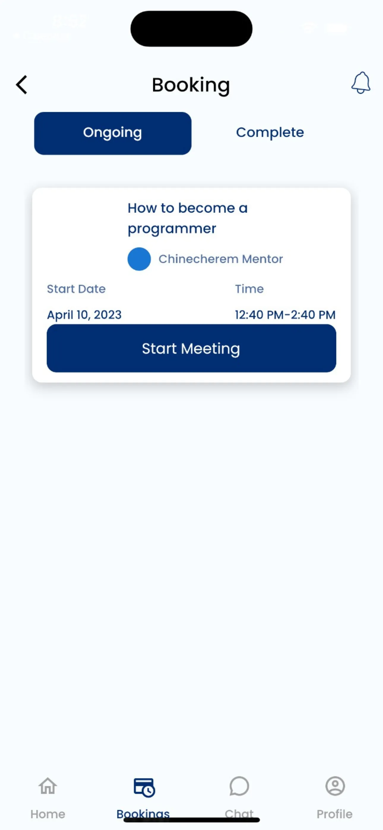 Virtual Mentorship Network iphone screenshot 4