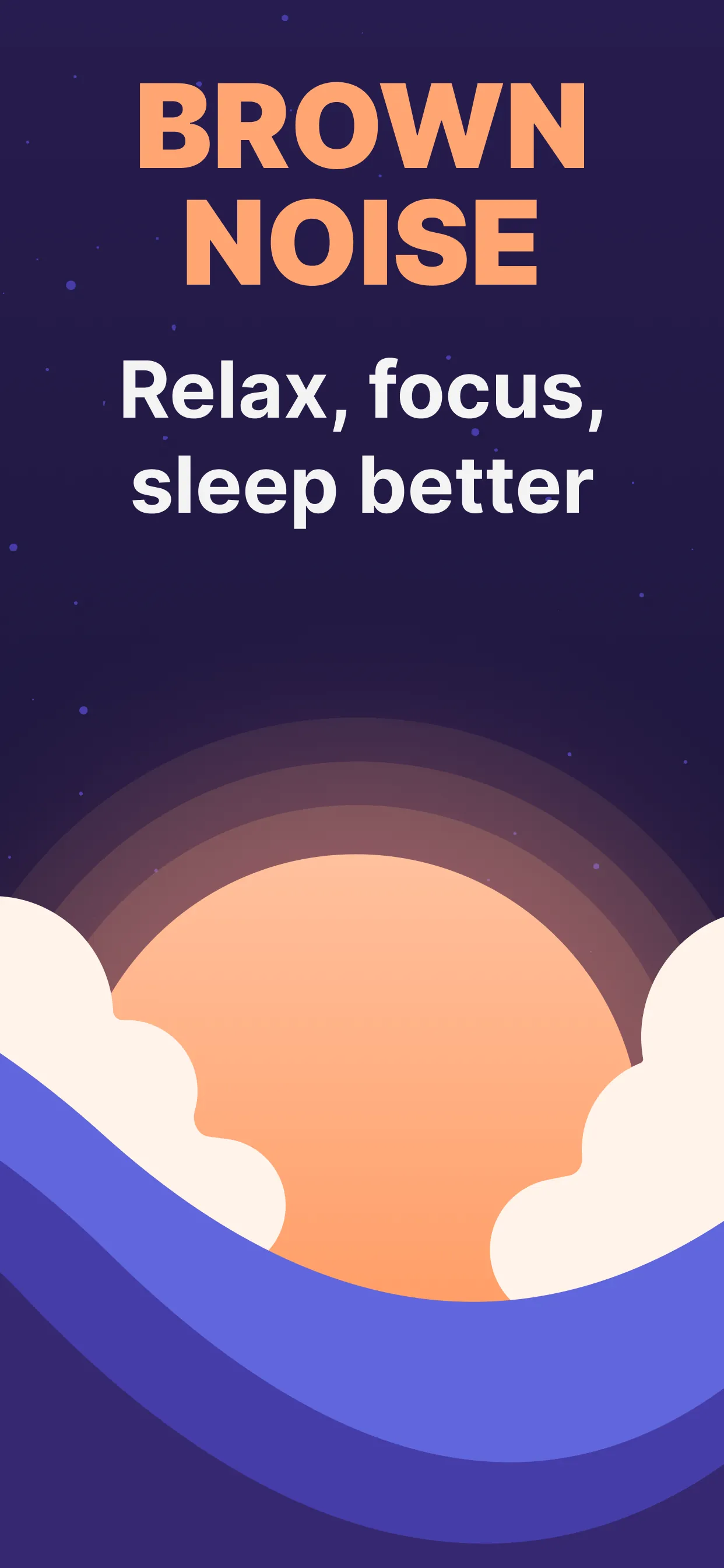 Noise Machine - Brown, White iphone screenshot 2