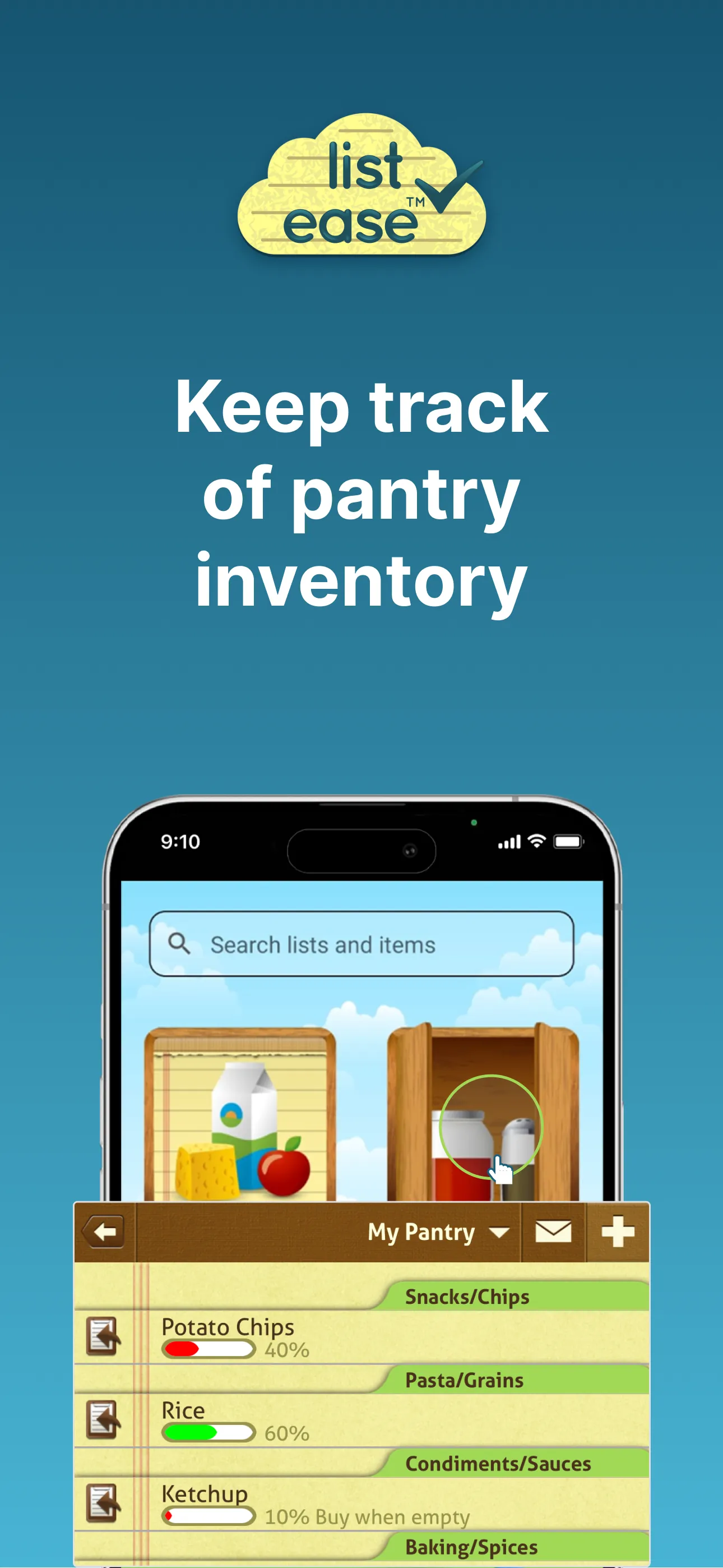 List Ease: Shared Grocery List iphone screenshot 7